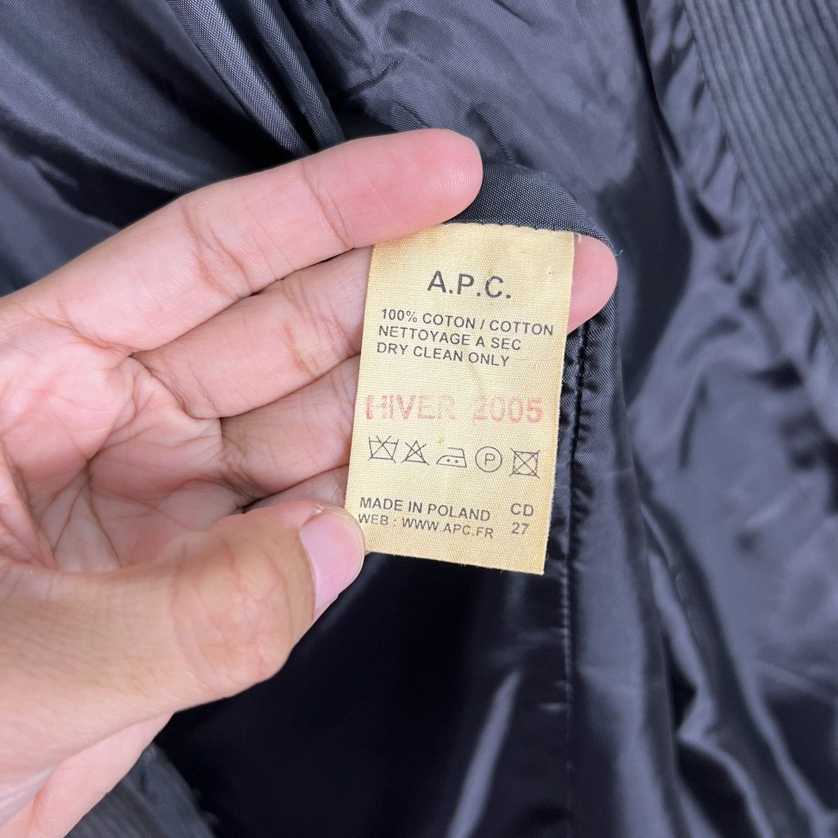 A.P.C. 🔥 HIVER 2005 APC CORDUROY VELVET JACKET Size US XS / EU 42 / 0 - 17 Thumbnail