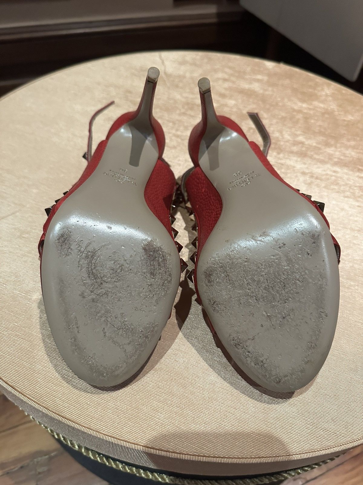 Valentino Valentino Rockstud Heels Size US 8 / IT 38 - 2 Thumbnail