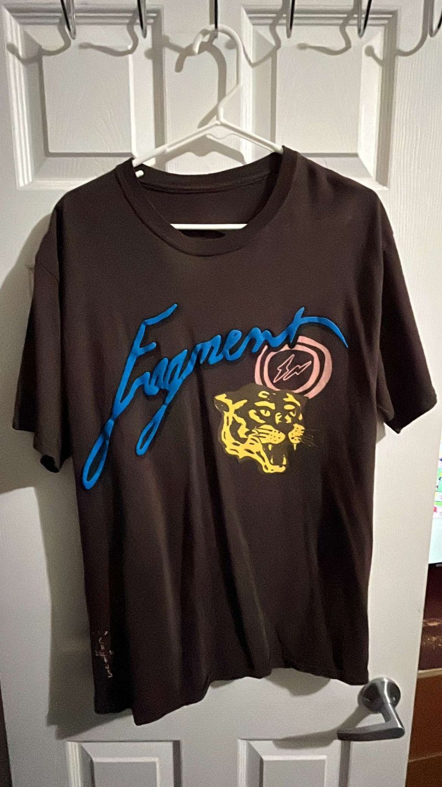 Fragment Design × Travis Scott Fragment X Cactus Jack Brown tee Size US L / EU 52-54 / 3 - 1 Thumbnail