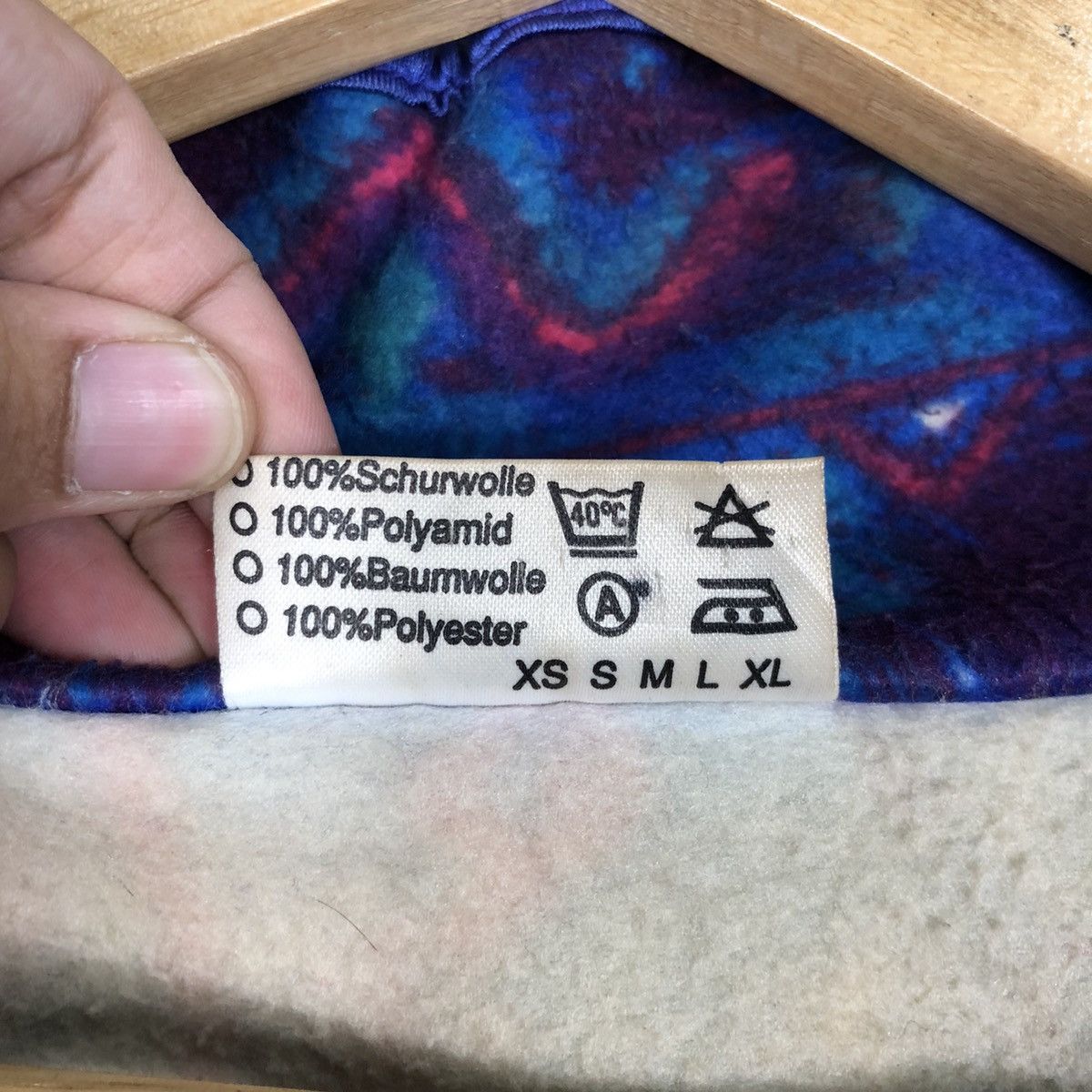 Other × Vintage Vintage Liamonte Fleece Abstract Jacket Size US M / EU 48-50 / 2 - 14 Thumbnail