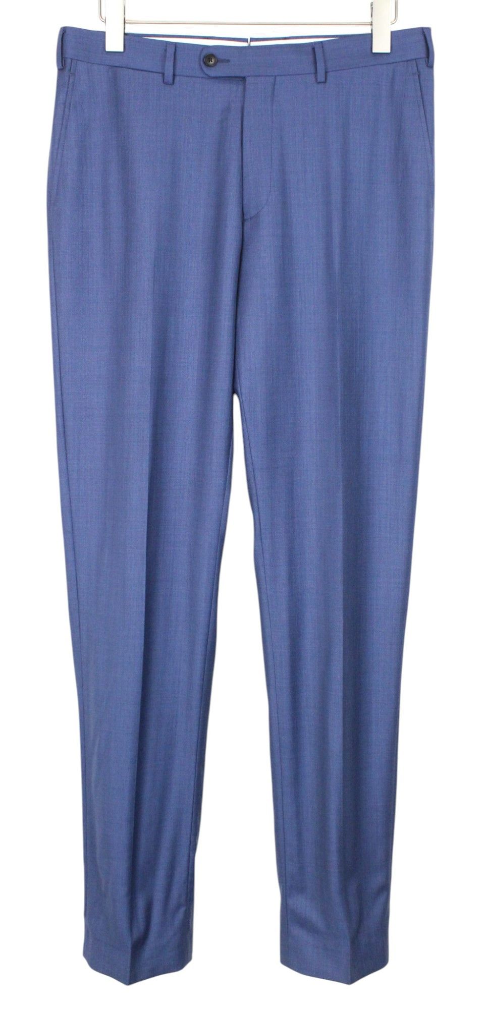 Suitsupply LAZIO LA SPALLA UK40L Blue Wool S150 3 Piece Suit 67928 Size 40L - 9 Thumbnail