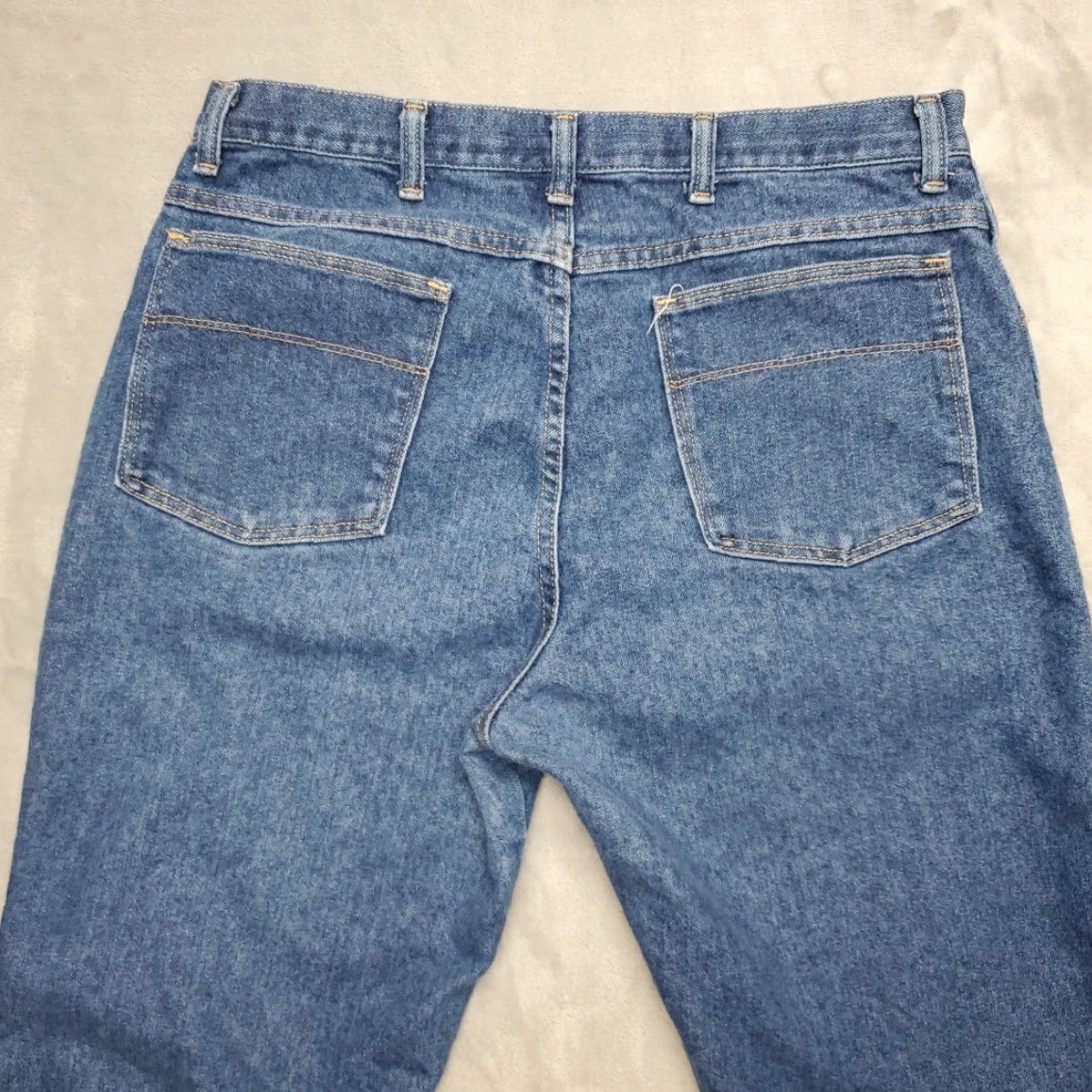 Vintage VINTAGE Sportscraft Jeans Mens 36x34 Blue Denim 90s Made in USA Casual Pants Size US 36 / EU 52 - 6 Thumbnail