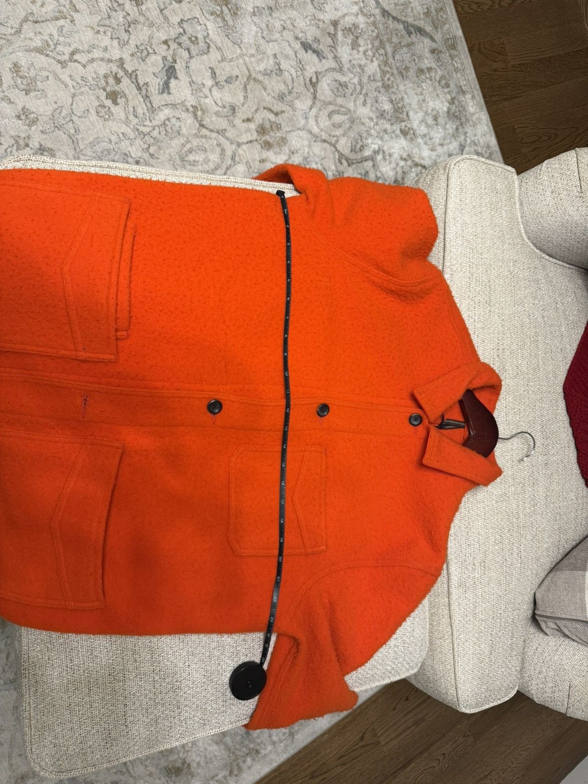 Drake's DRAKE’S ORANGE CASENTINO CHORE JACKET, 44 Size US XL / EU 56 / 4 - 6 Thumbnail