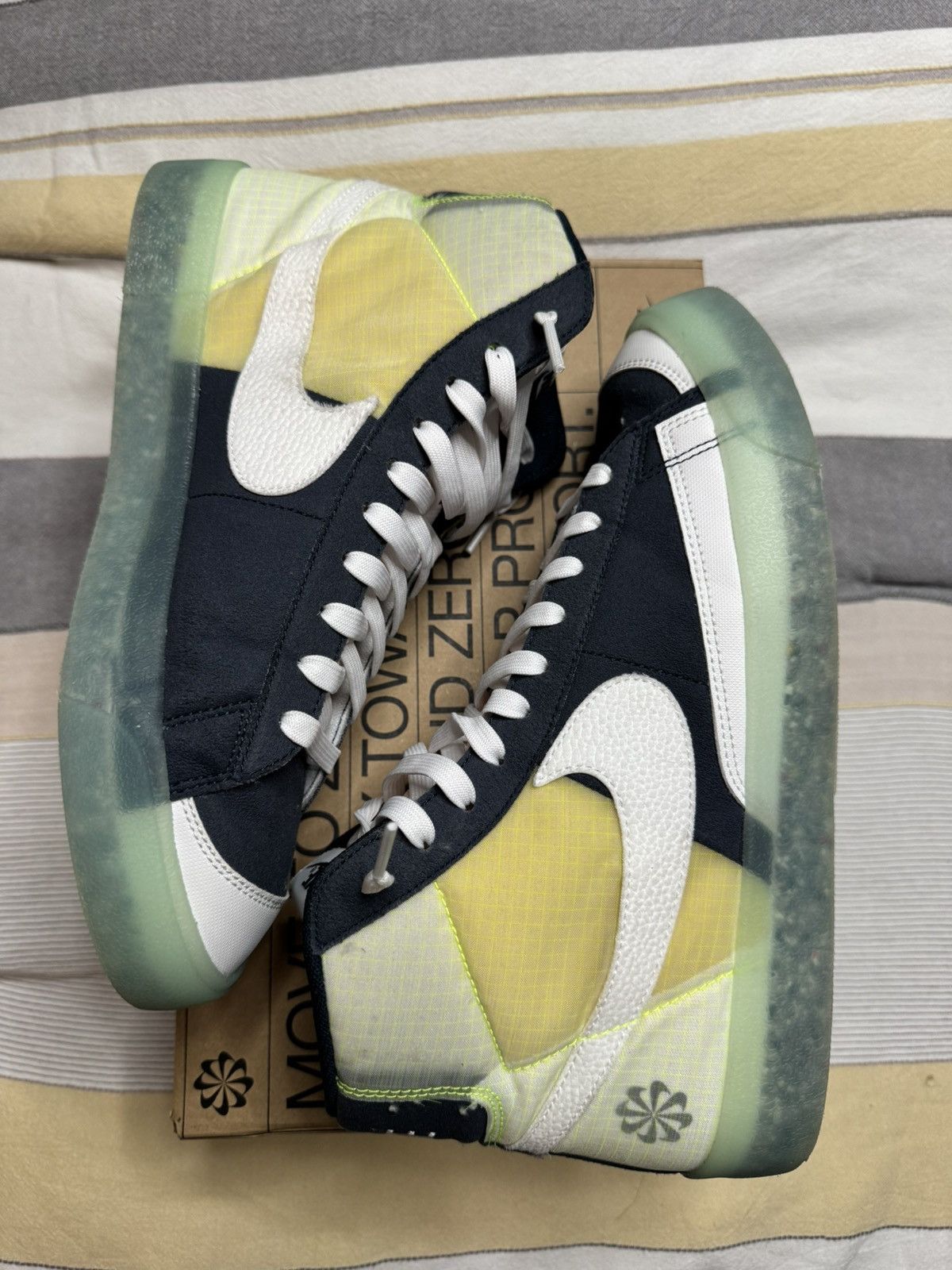 Nike Nike Blazer Mid ‘77 “Move to Zero - Armory Navy” Size US 9 / EU 42 - 4 Thumbnail
