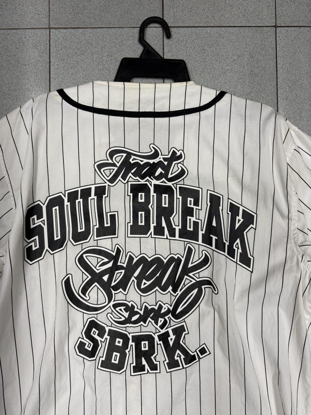 Japanese Brand Classic Soul Break Cotton Baseball Jersey Size US XXL / EU 58 / 5 - 3 Thumbnail