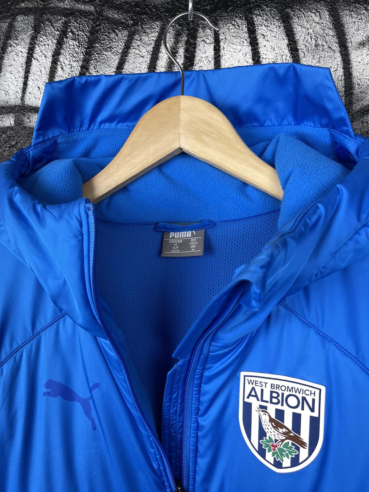 Puma Puma West Bromwich Albion F. C. Winter Soccer Jacket Men’s Size 50 Size US M / EU 48-50 / 2 - 9 Thumbnail