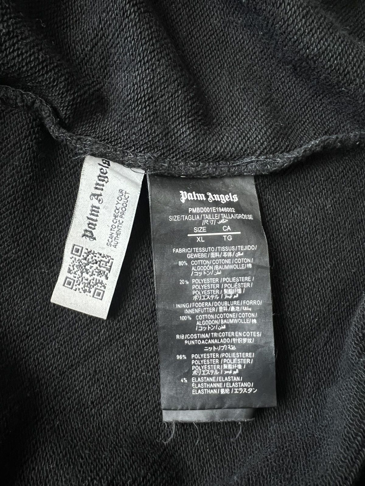 Palm Angels Iconic Palm Angels Broken Bear Embellished Oversized Hoodie Size US XL / EU 56 / 4 - 5 Thumbnail