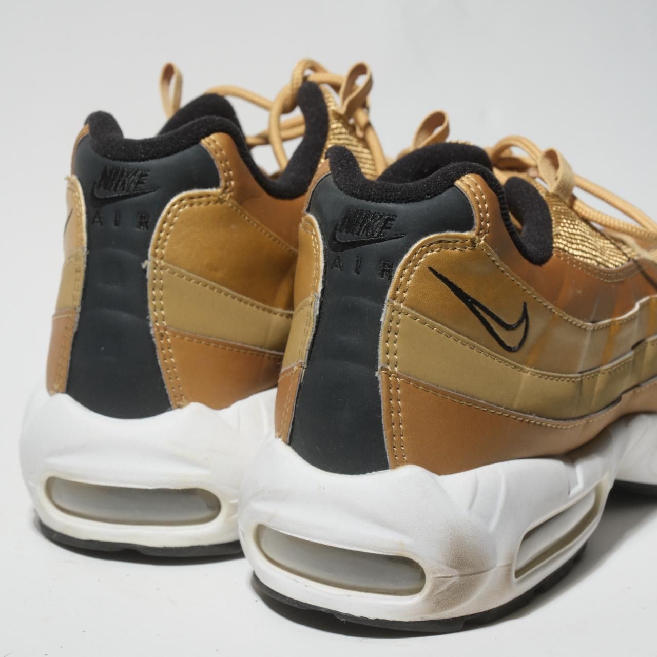 Nike Nike Air Max 95 OG QS 'Gold Bullet' 2017 Size US 12 / EU 45 - 4 Thumbnail