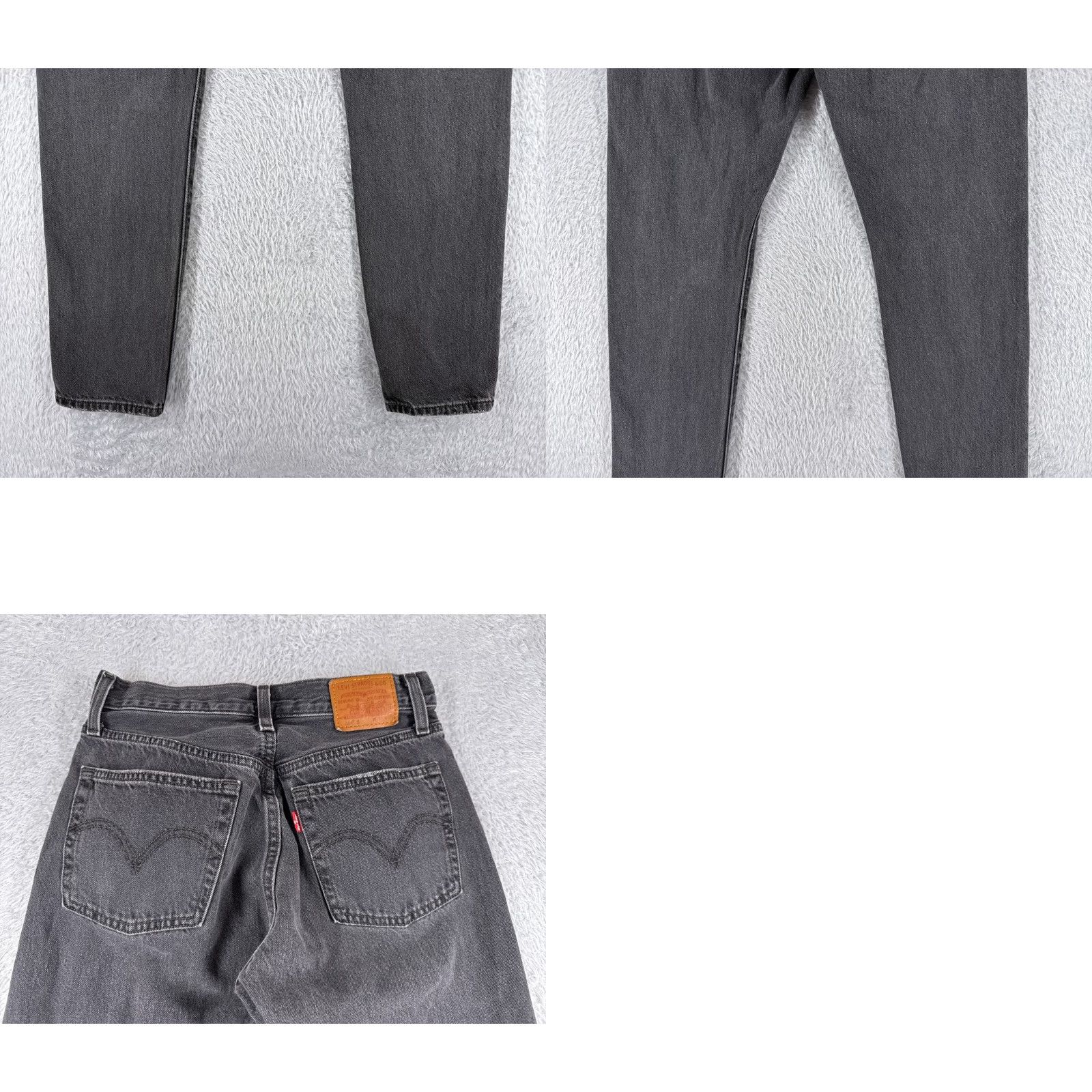 Levi's Levi's Jeans Womens 501 XX Black Denim Distressed Slim 25x27 Jeans Womens 25 Black Denim Distressed 501 XX Levi's - Vintage: No Size 42" / US 20 - 10 Thumbnail