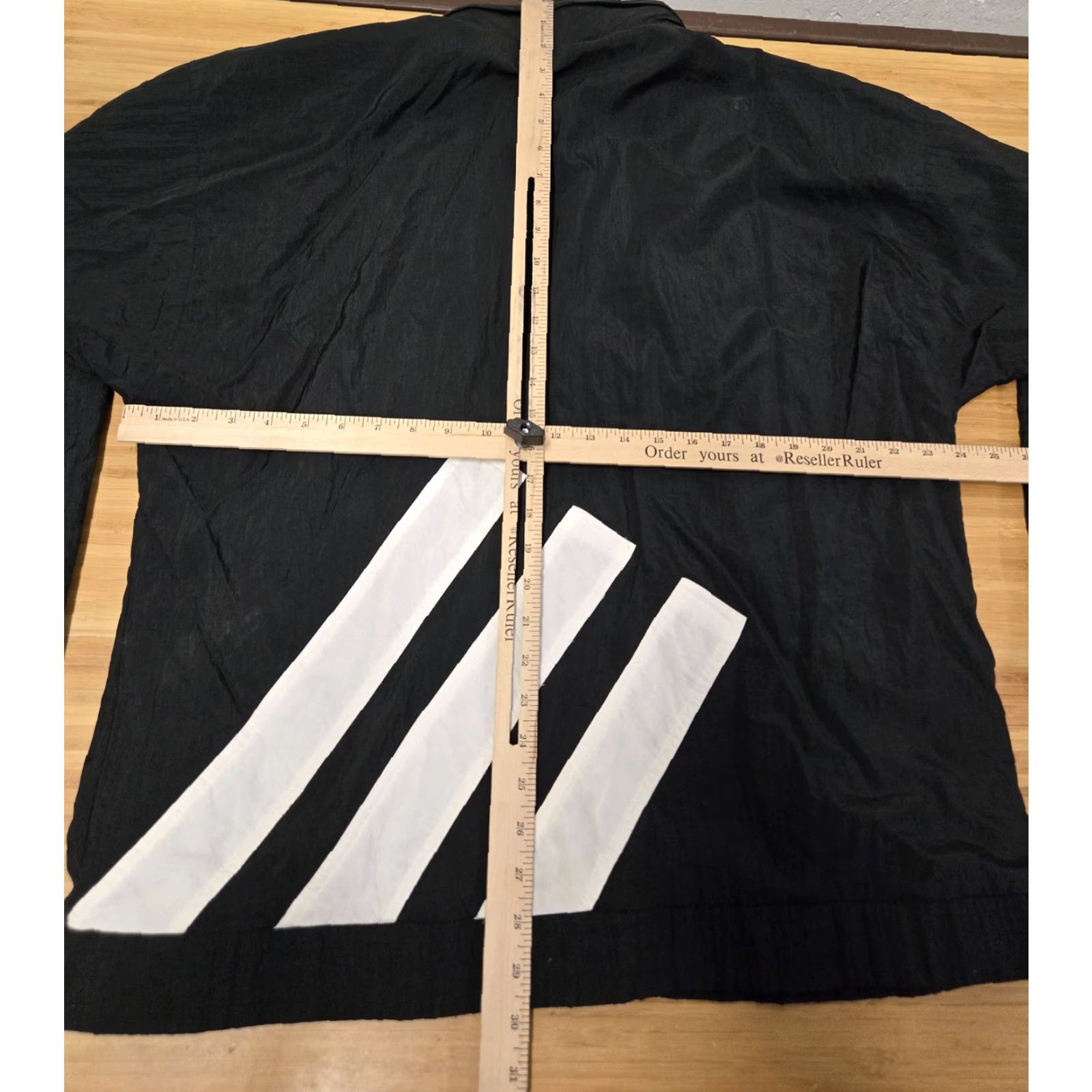 Adidas VINTAGE adidas Jacket Mens Large Black White Trefoil Windbreaker Track 90s Taiwan Size US L / EU 52-54 / 3 - 7 Thumbnail