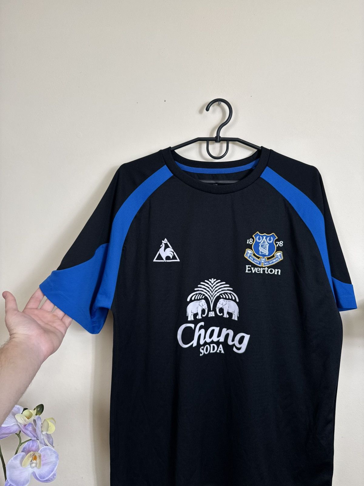 Le Coq Sportif Le Coq Sportif Everton Jersey 2010-11 L Football Shirt Away Size US L / EU 52-54 / 3 - 10 Thumbnail