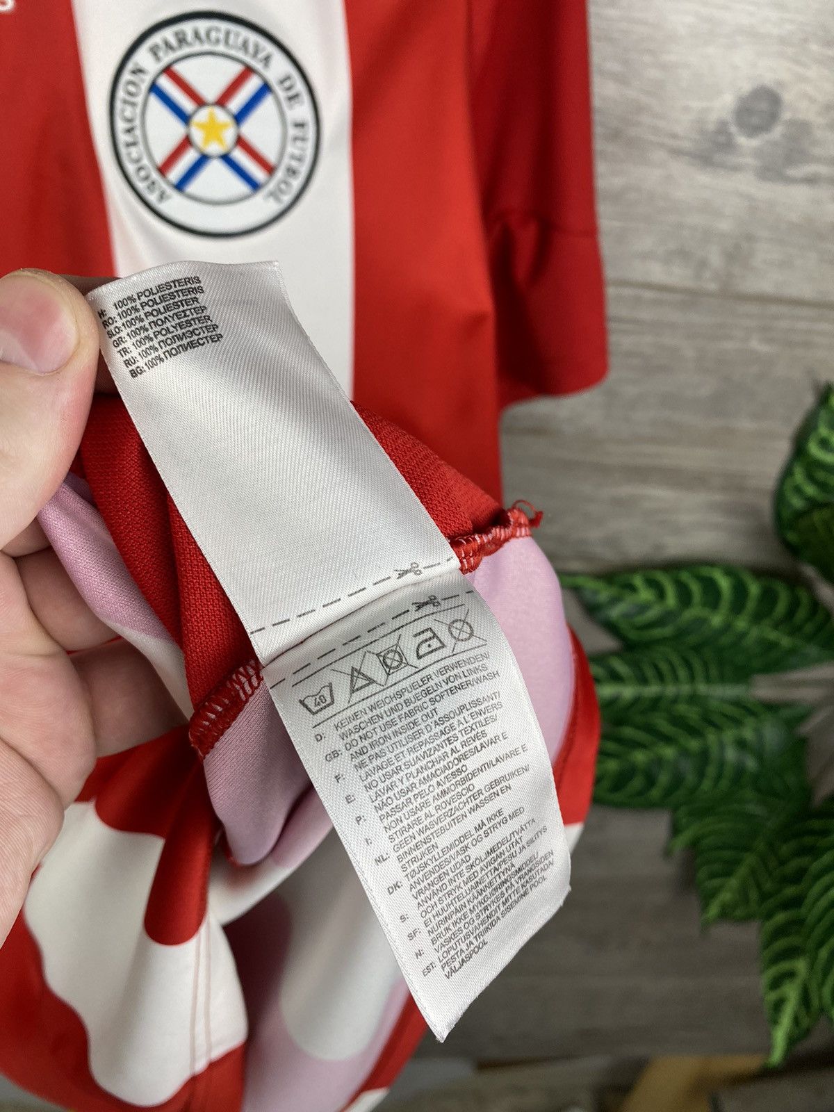 Adidas Paraguay 2009 Adidas Home Jersey Size US S / EU 44-46 / 1 - 5 Thumbnail