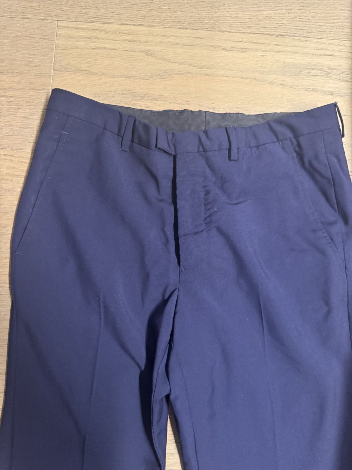 Jil Sander Navy formal tapered trousers 46 Size 36R - 2 Thumbnail