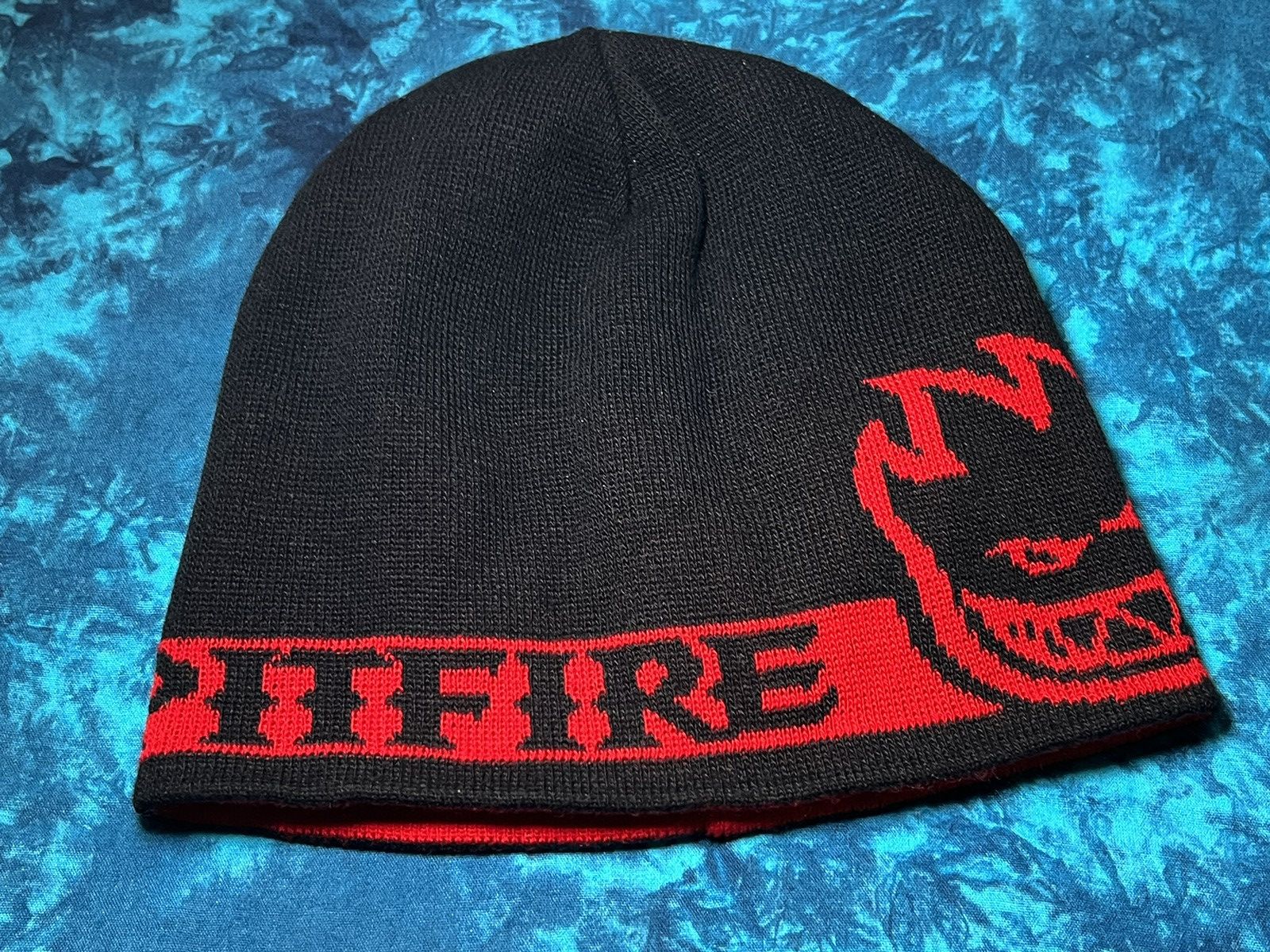 Spitfire Vintage Spitfire🔥 Reversible Skater Beanie Hat Big Logo Size ONE SIZE - 13 Thumbnail