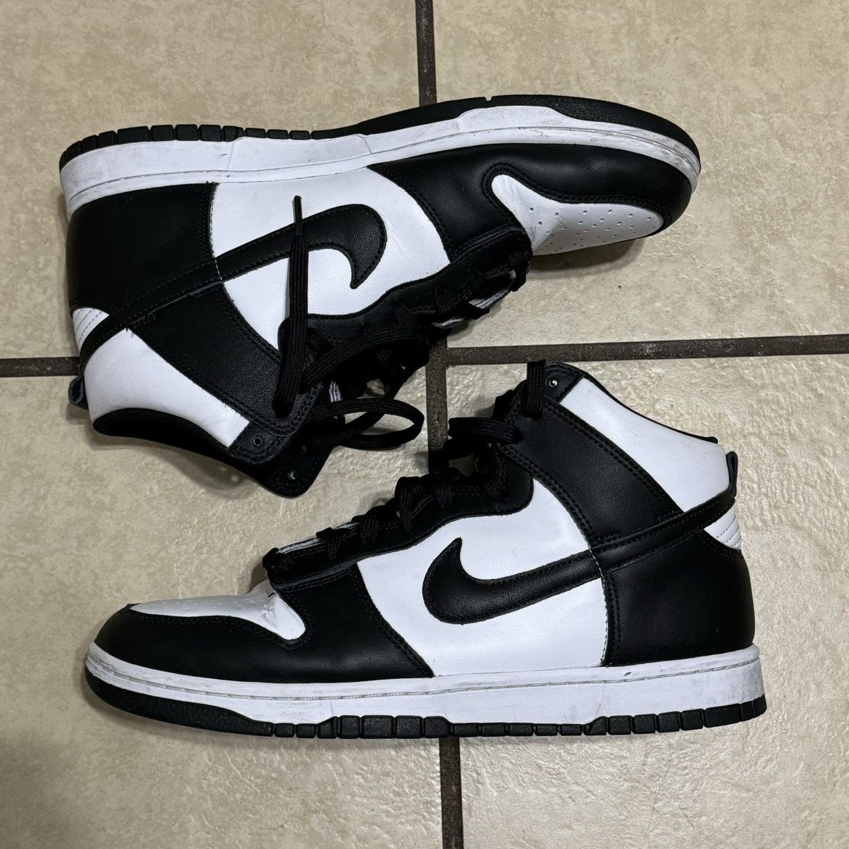 Nike Nike Dunk High Panda Colorway Size US 11 / EU 44 - 4 Thumbnail