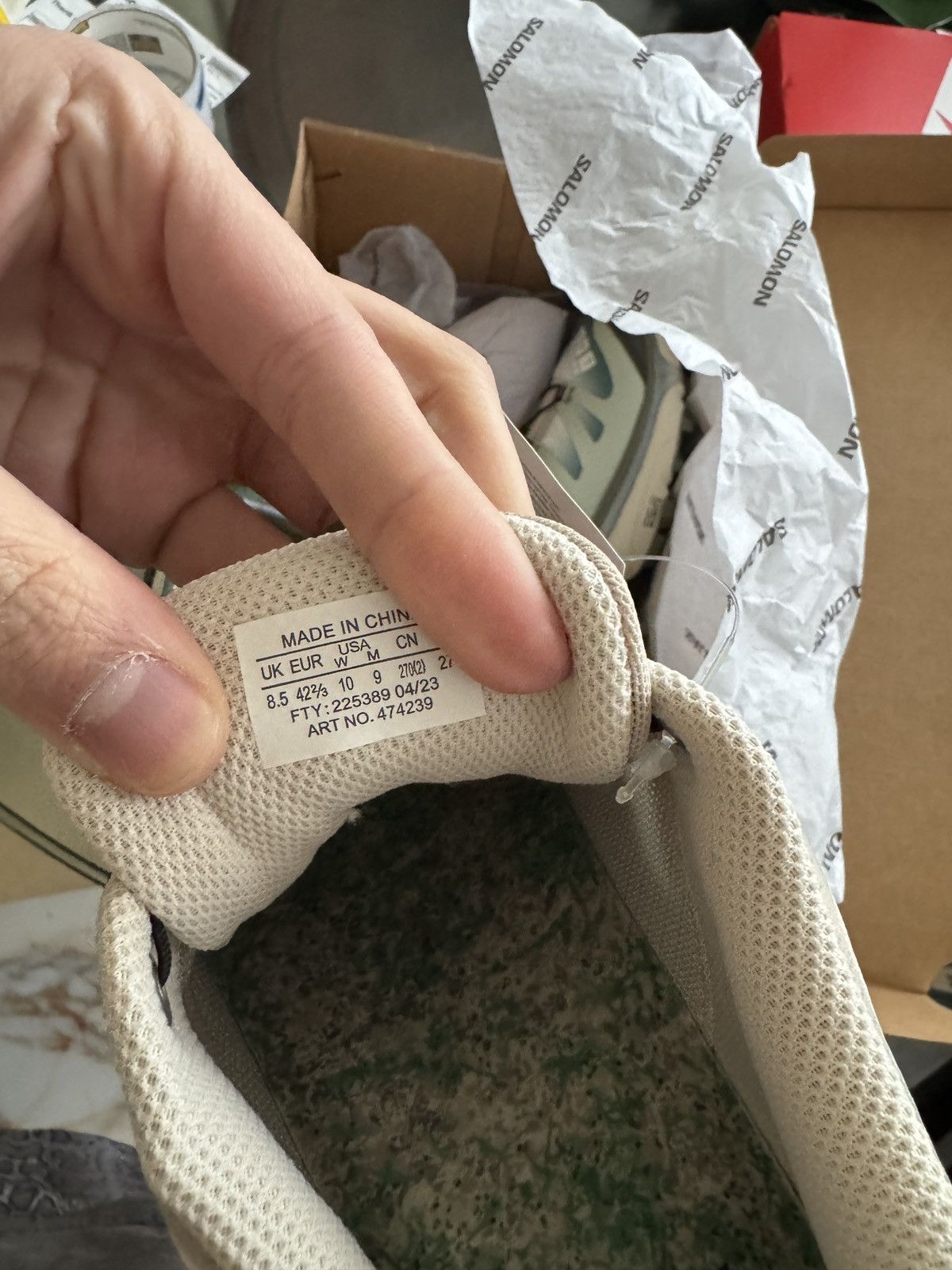 Designer × Salomon Salomon XT-4 OG Notre Size US 9 / EU 42 - 2 Thumbnail