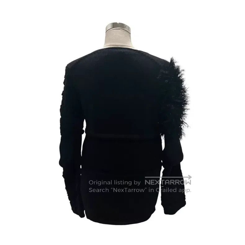 Comme des Garcons Comme des Garcons Mixed Material Knit Top Size S / US 4 / IT 40 - 3 Thumbnail