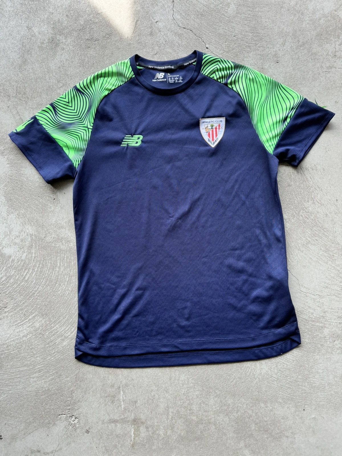 New Balance Soccer Jersey Sportswear Athletic Bilbao FC Training T Shirt Jersey New Balance Grailed