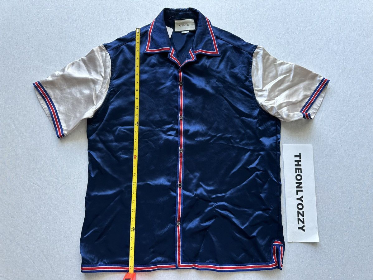 Gucci Gucci Acetate Bowling Shirt Double G Butotn Up sz 50 Size US M / EU 48-50 / 2 - 3 Thumbnail