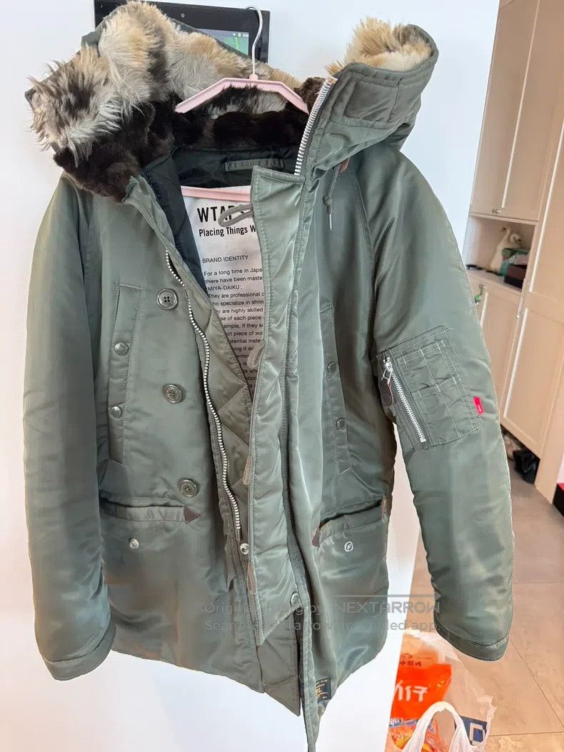 Wtaps Wtaps Military green coat Size US M / EU 48-50 / 2 - 1 Thumbnail