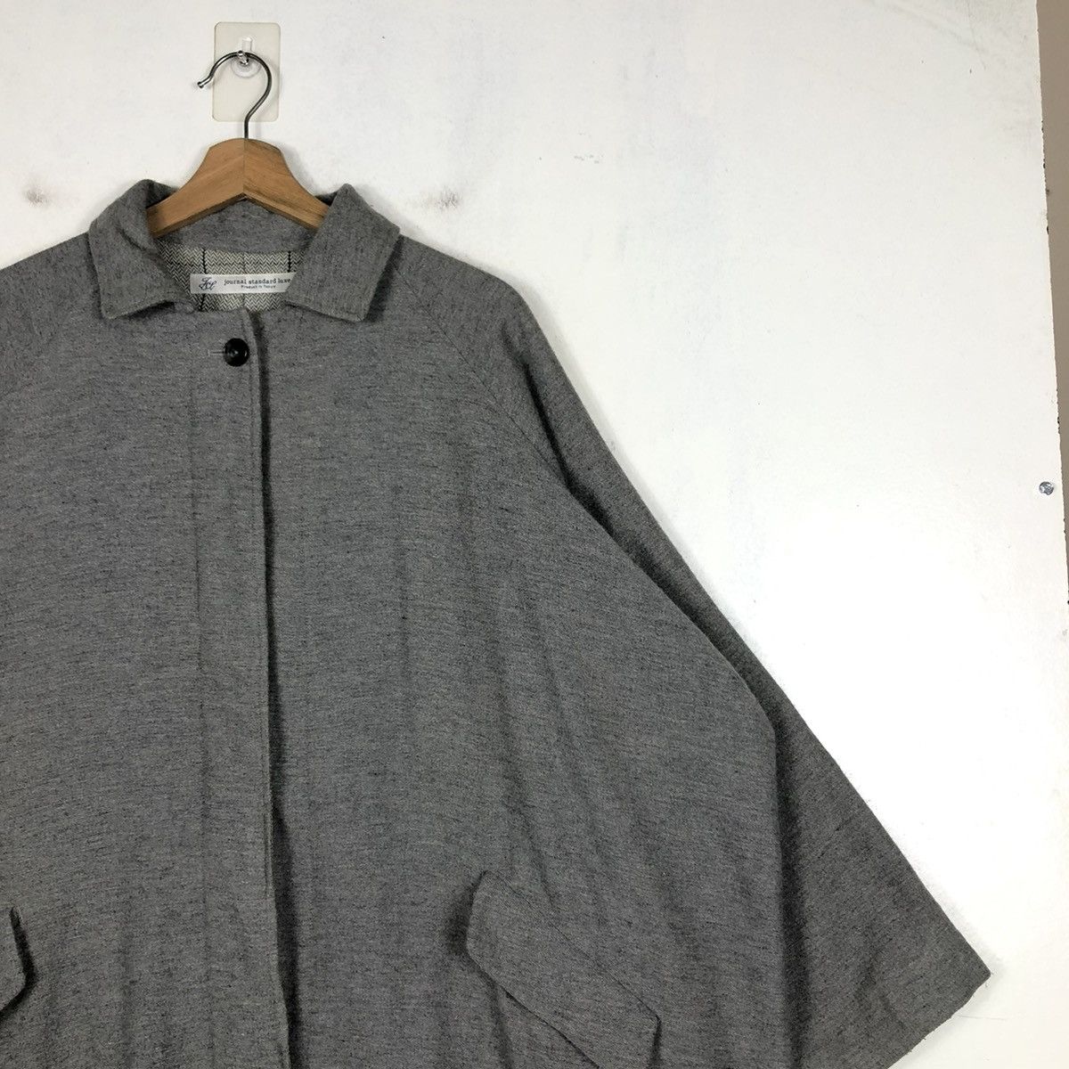 Japanese Brand × Vintage 📌VINTAGE OVERSIZED LONG JACKET JOURNAL STANDARD BLANKET Size US L / EU 52-54 / 3 - 8 Thumbnail