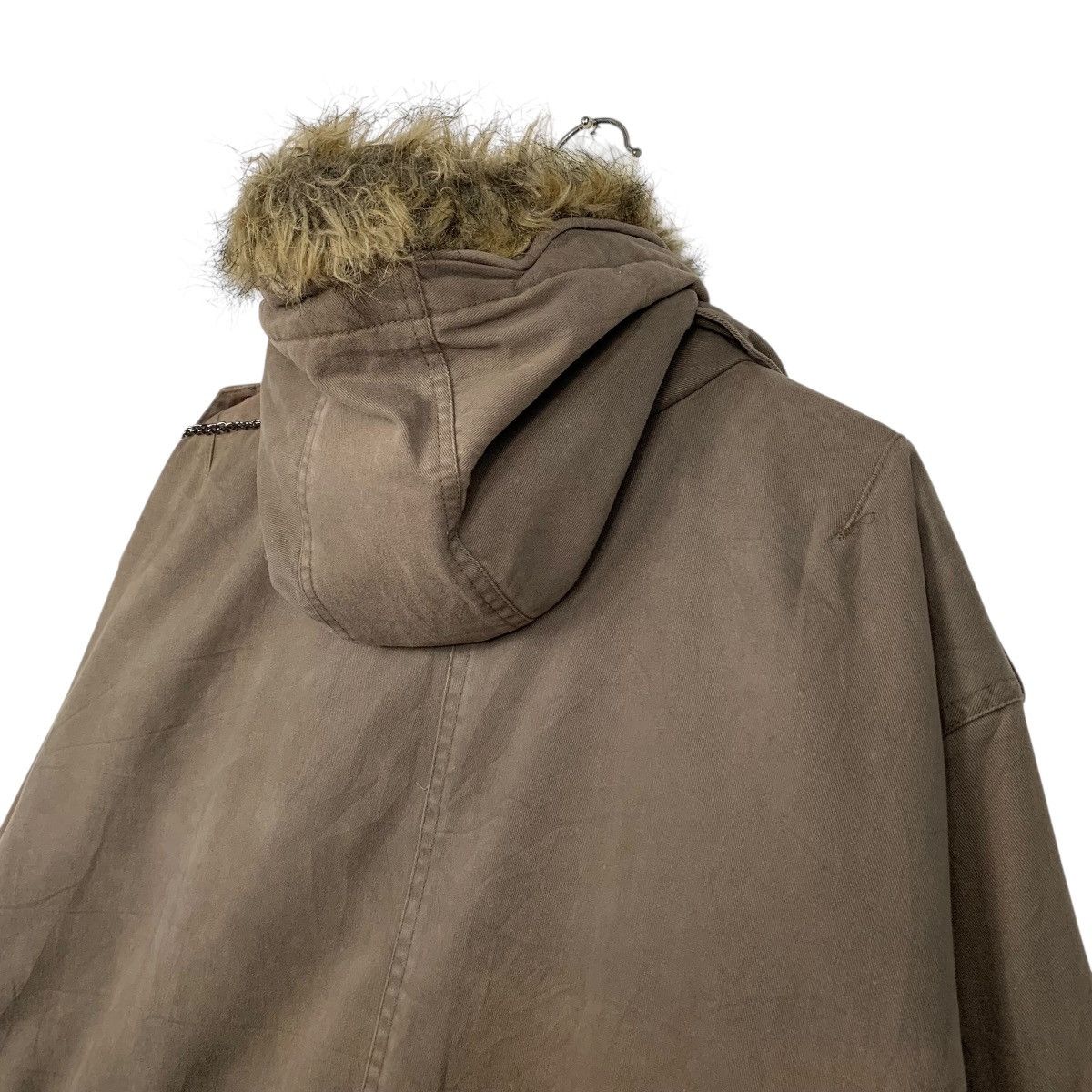 Japanese Brand Japanese Brand R11 Hooded Military Parka Size US XXL / EU 58 / 5 - 9 Thumbnail