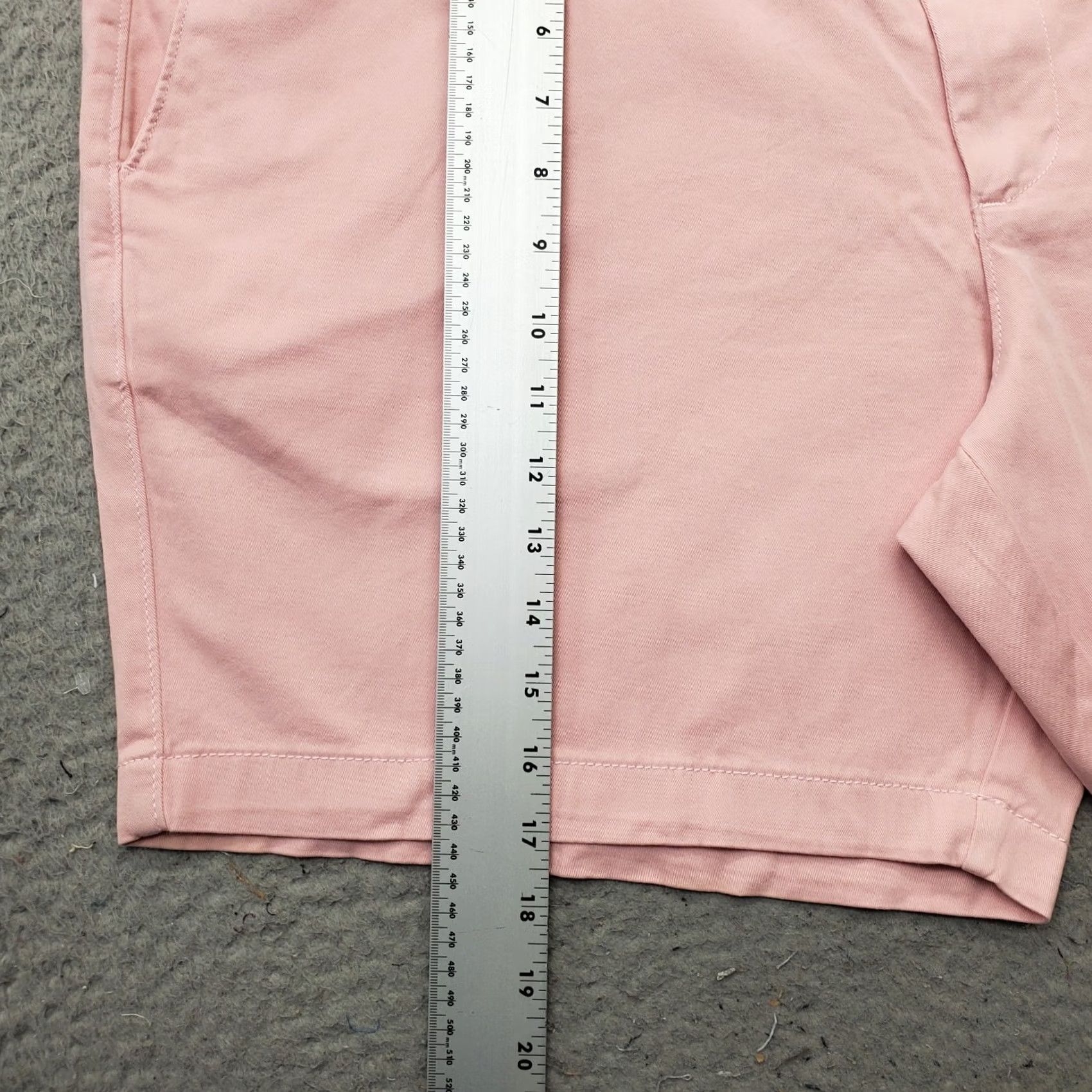 Vintage St. John's Bay Shorts Mens 42 Pink Comfort Stretch Belted Waist Classic Fit Shirt Size US 42 / EU 58 - 3 Thumbnail
