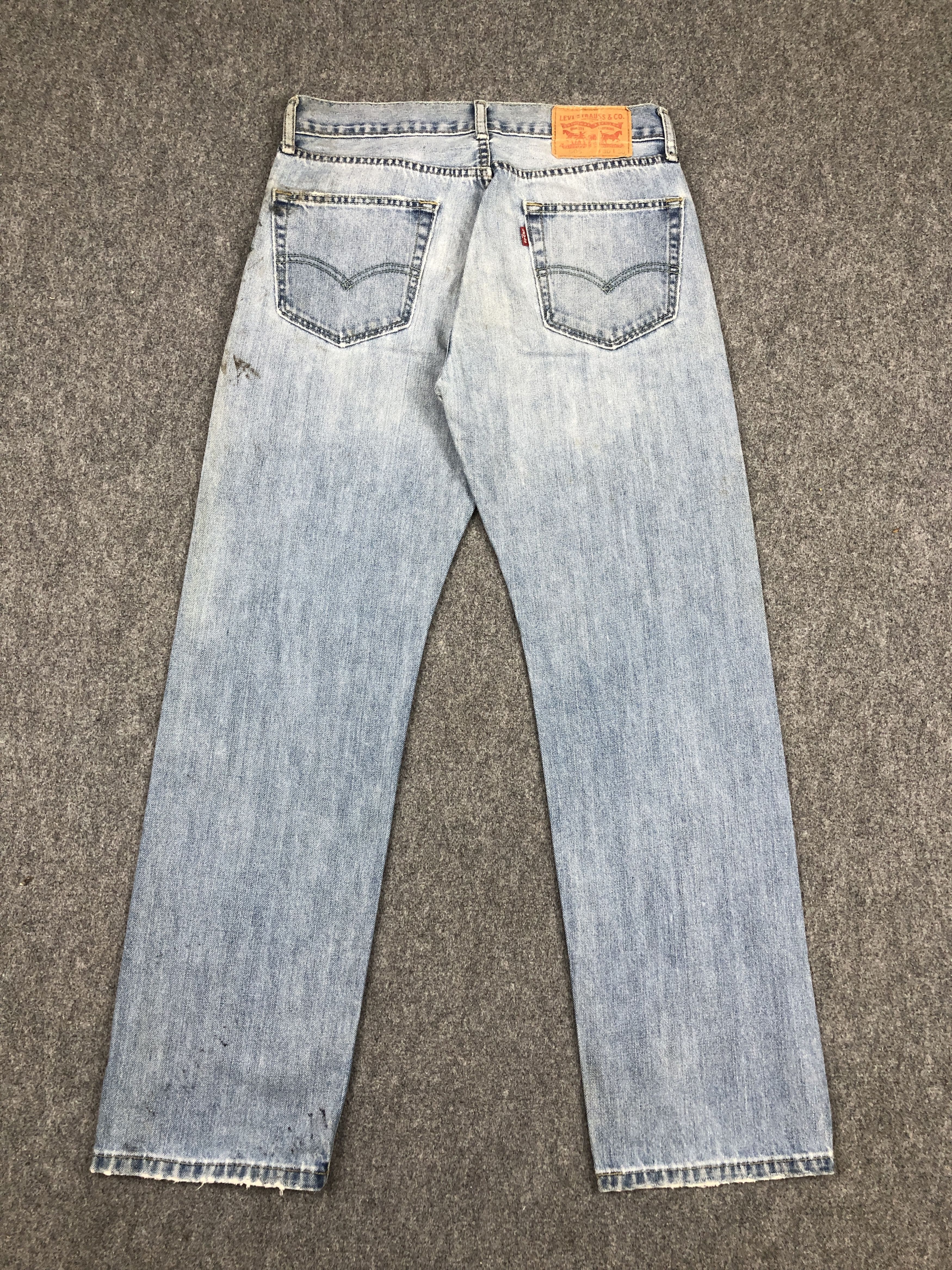 Levi's Faded Blue Vintage Levis 505 Jeans DP2359 Size US 29 - 3 Thumbnail