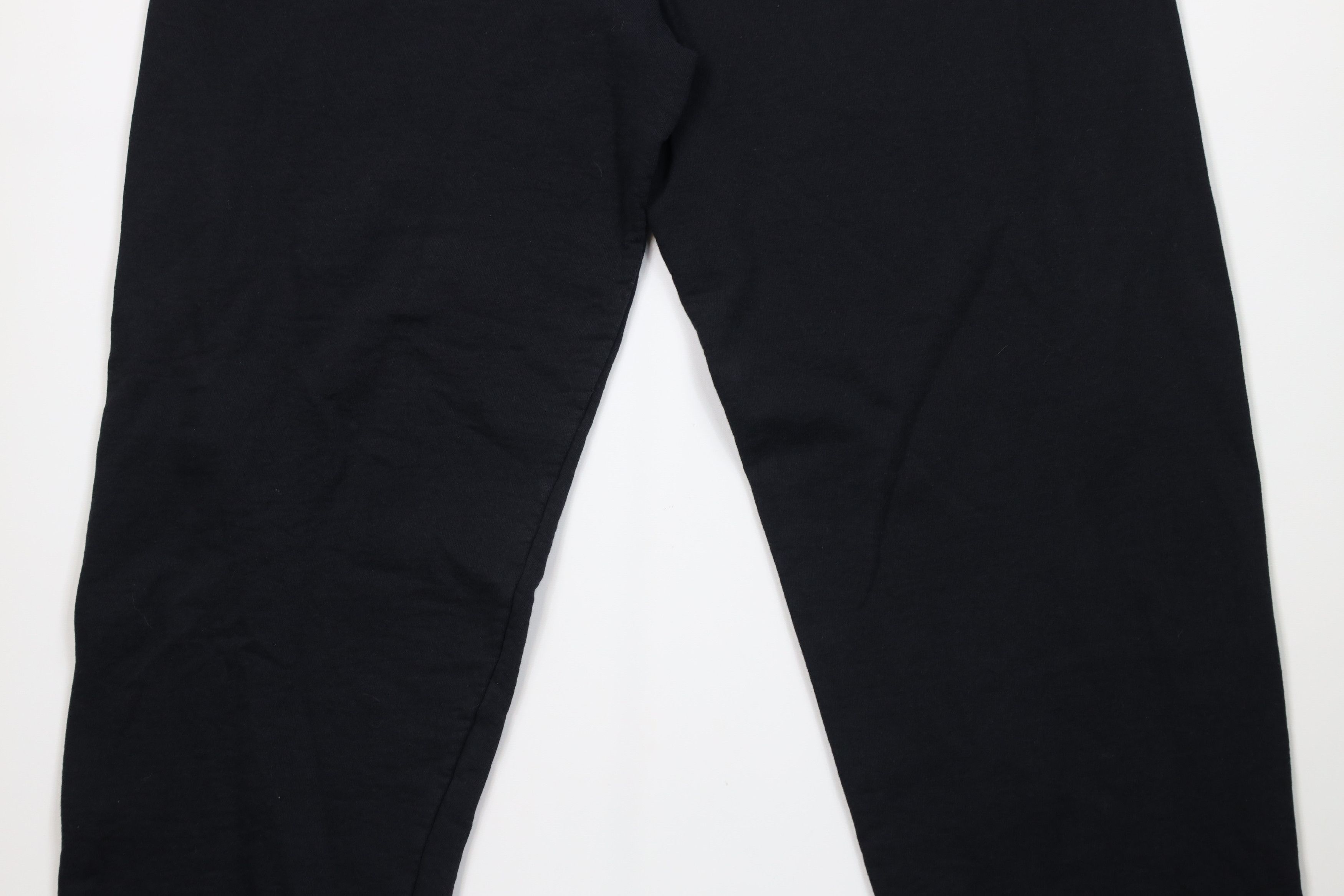 Vintage Vintage 90s Y2K Streetwear Wide Leg Sweatpants Pants Black Size US 38 / EU 54 - 12 Thumbnail