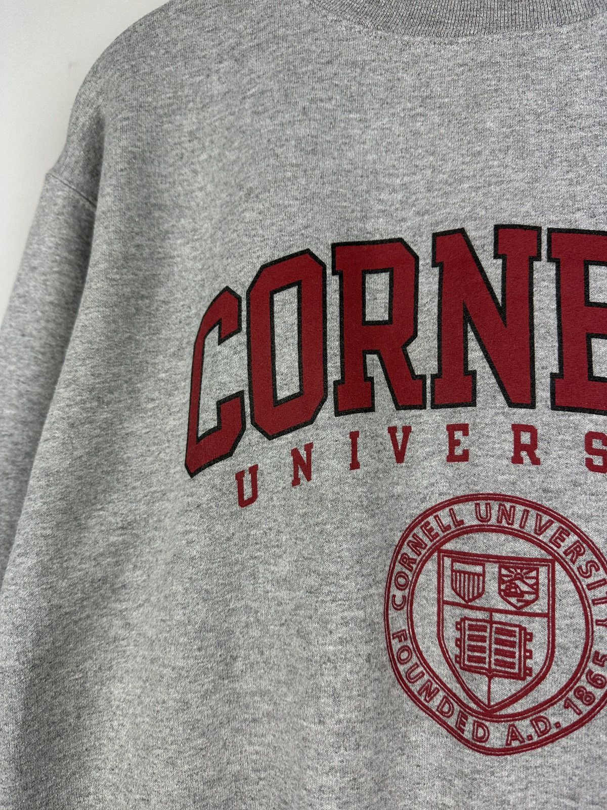 Champion Vintage Cornell University Grey Sweatshirt Size US S / EU 44-46 / 1 - 5 Thumbnail