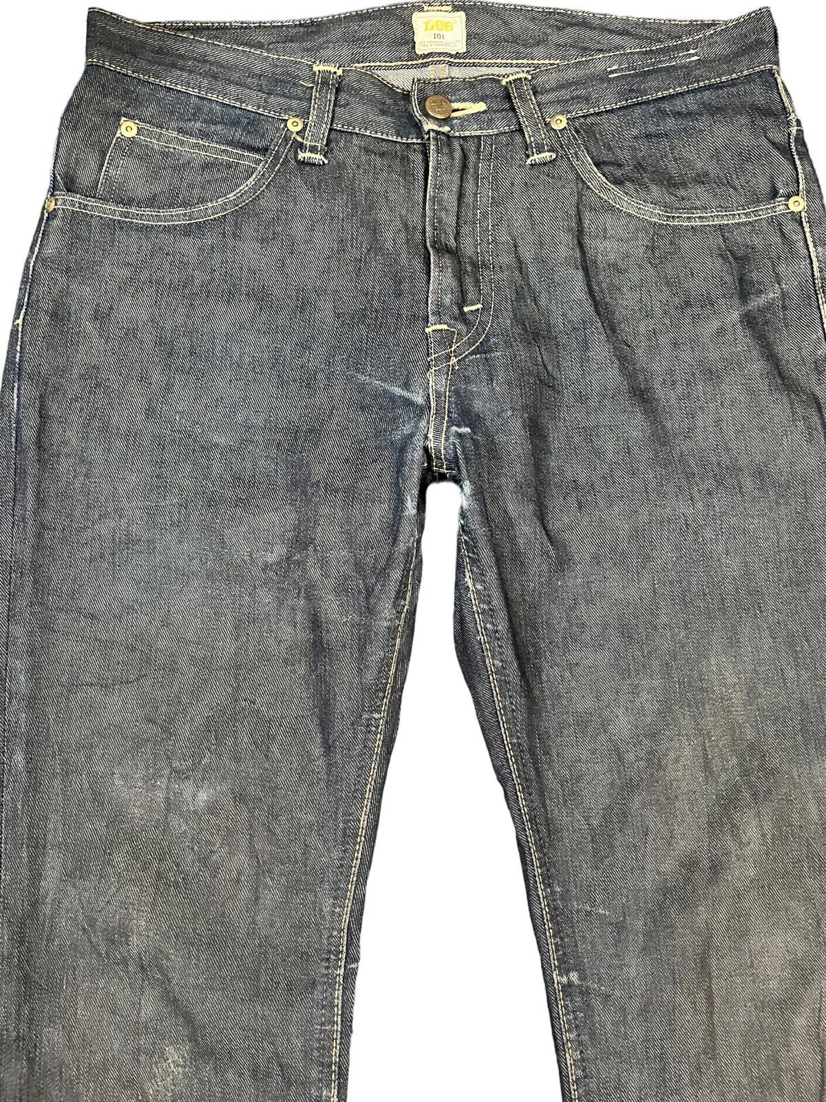 Lee Vintage Lee 101 Thight Narrow Denim Size US 33 - 2 Thumbnail