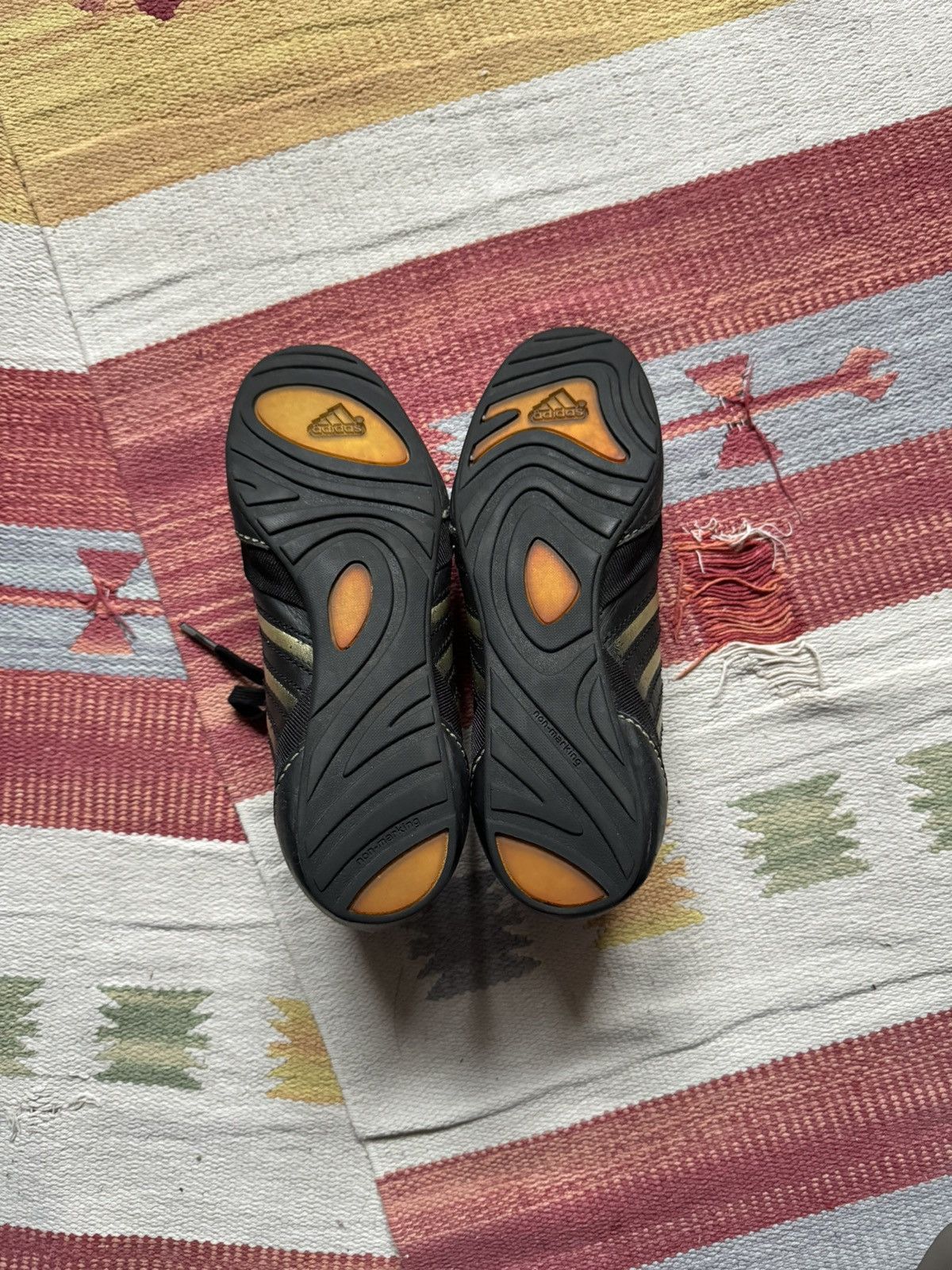 Vintage Vintage 2009 Adidas Yatra 60 Buty y2k Low Leather Sneakers Size US 6.5 / IT 36.5 - 7 Thumbnail
