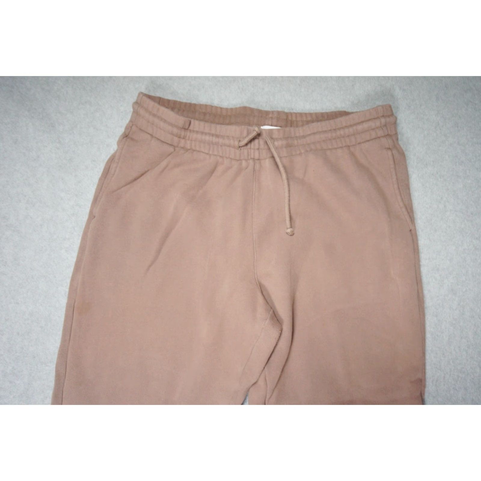 TNA Tna Pants Womens Large Tan Sweats Fleece Casual Comfort Size 36" / US 14 / IT 50 - 2 Thumbnail