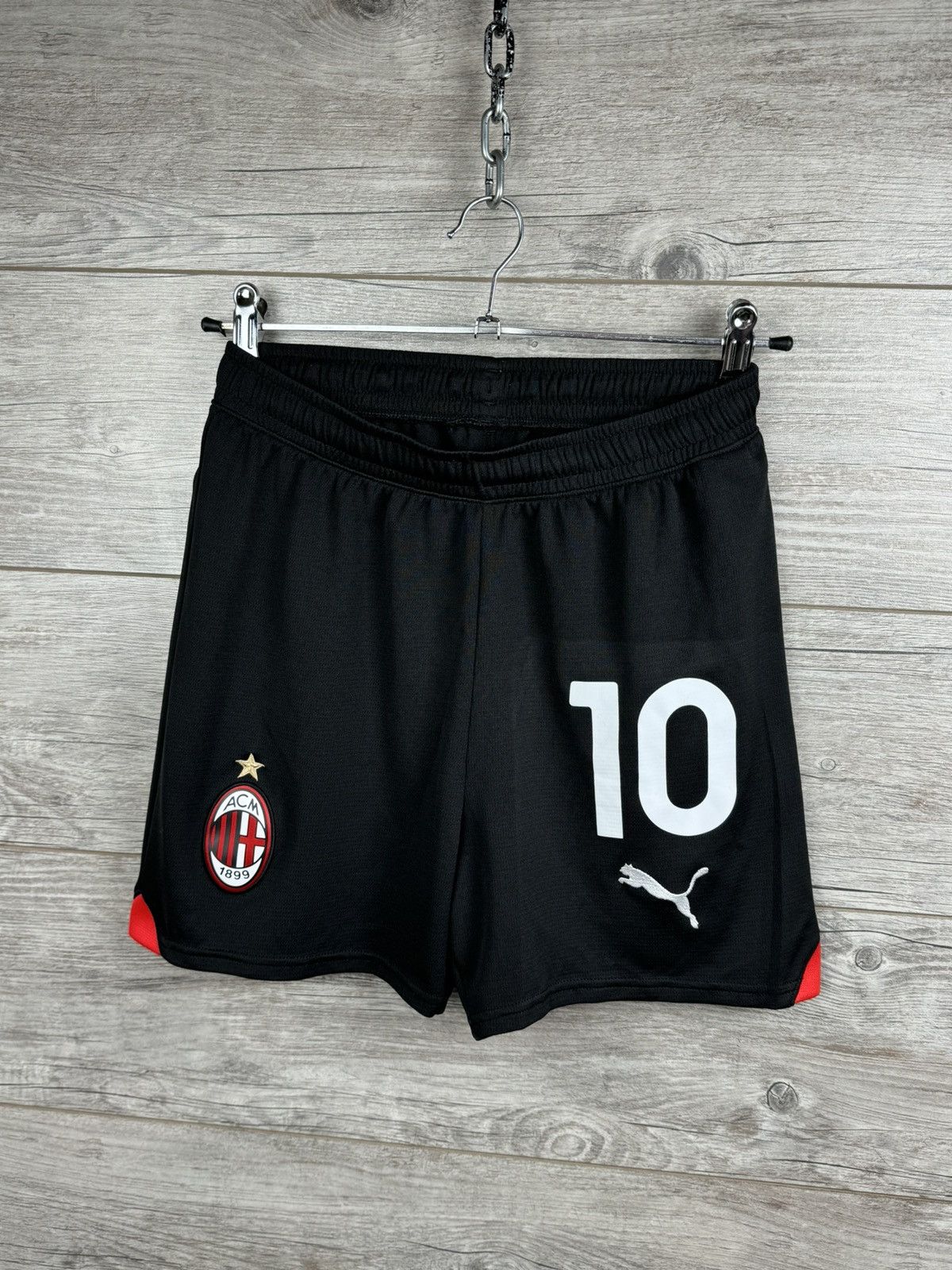 Puma Puma AC Milan Home Shorts 🩳 Size S Size US 30 / EU 46 - 3 Thumbnail
