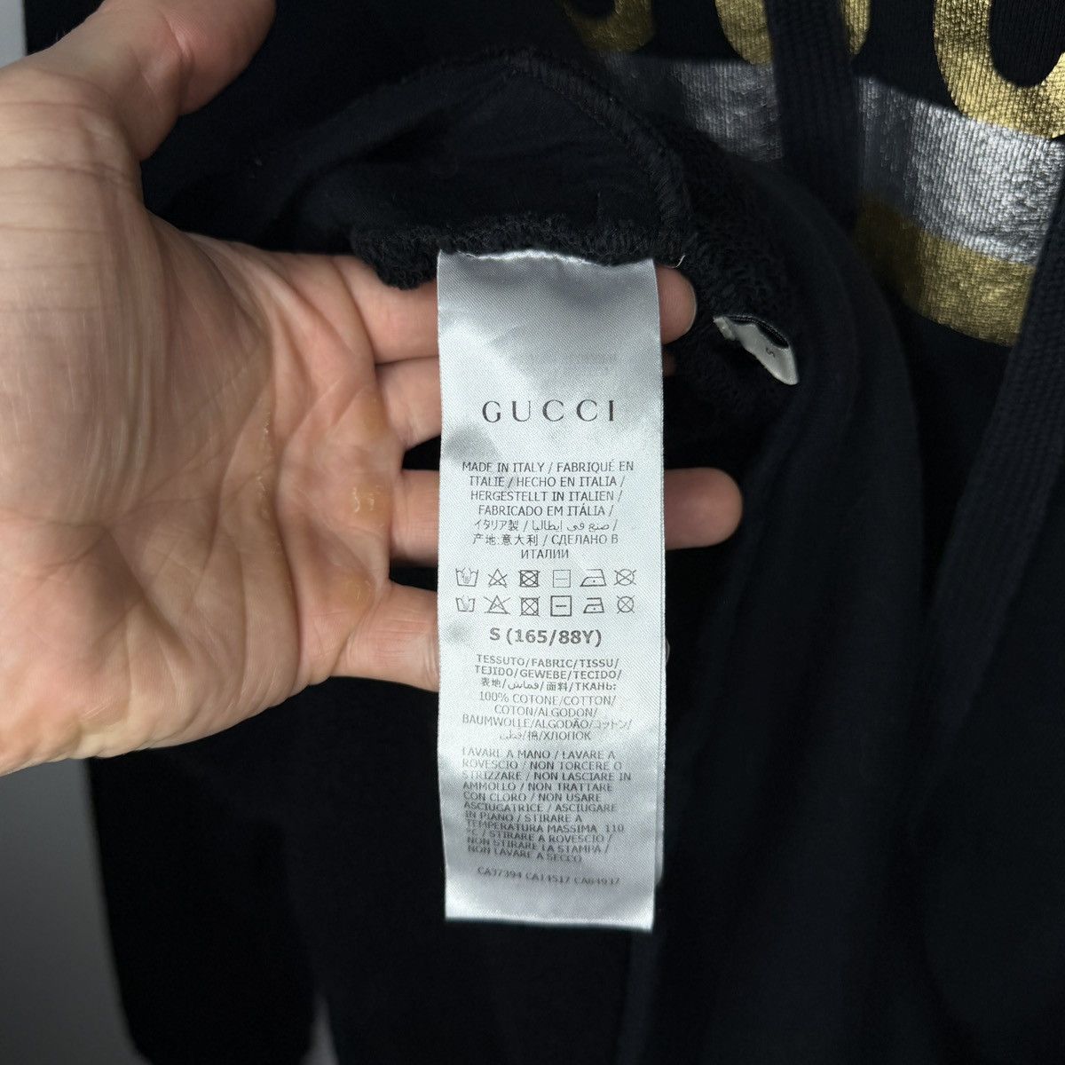 Gucci Gucci Original Hoodie Long Sweatshirt Black Size S / US 4 / IT 40 - 9 Thumbnail