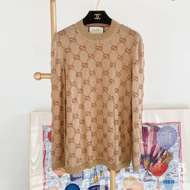 Gucci Gucci Wool rhinestone knitwear Size US XS / EU 42 / 0 - 1 Thumbnail