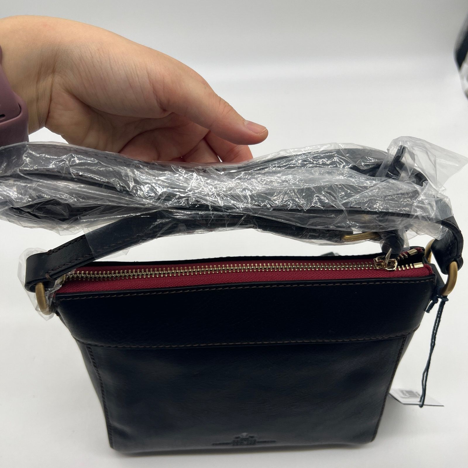 Dooney & Bourke Dooney & Bourke Florentine Leather Allison Crossody Size ONE SIZE - 5 Thumbnail