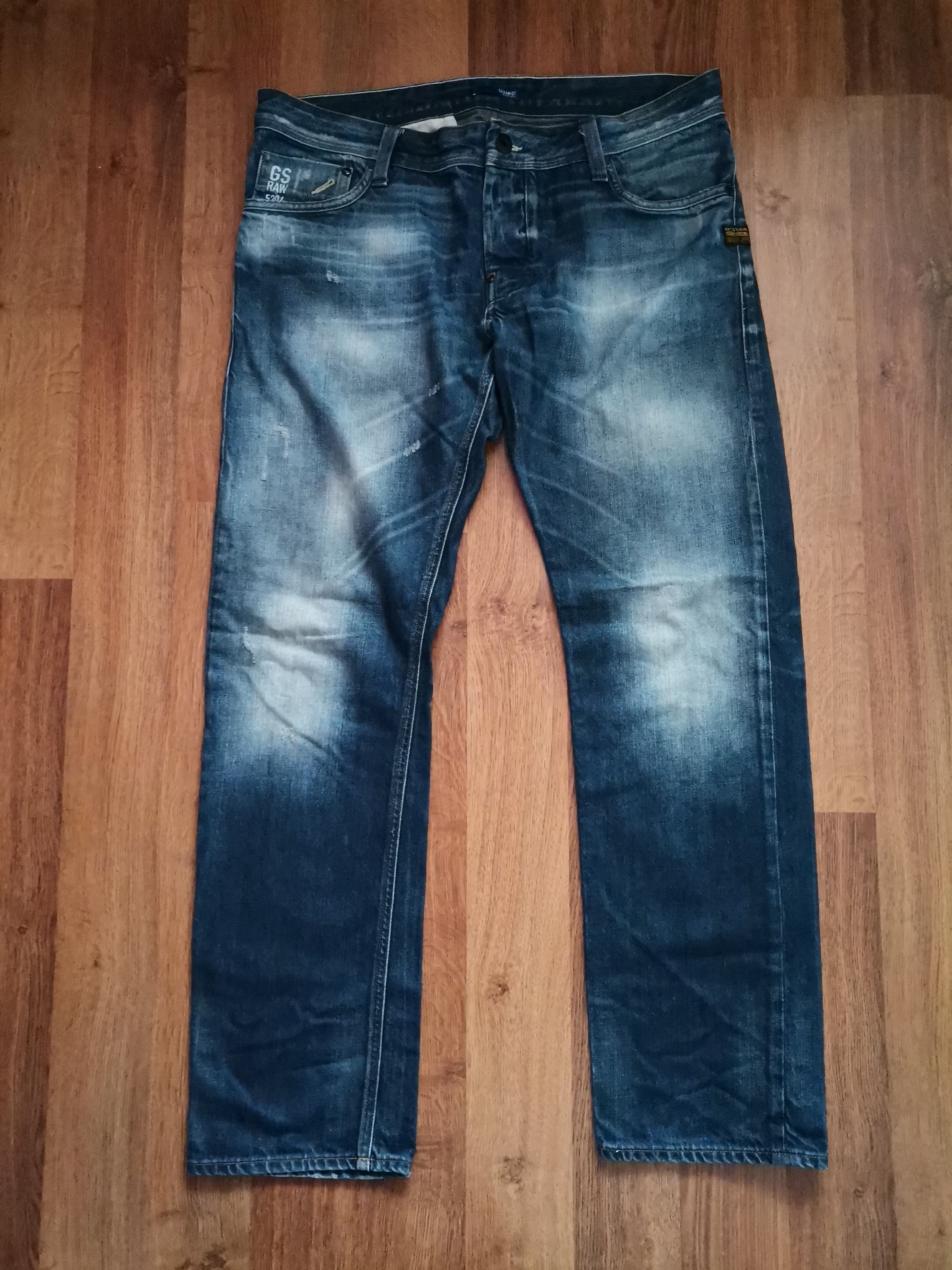 G-Star G-Star Raw Distressed Jeans Size US 36 / EU 52 - 3 Thumbnail