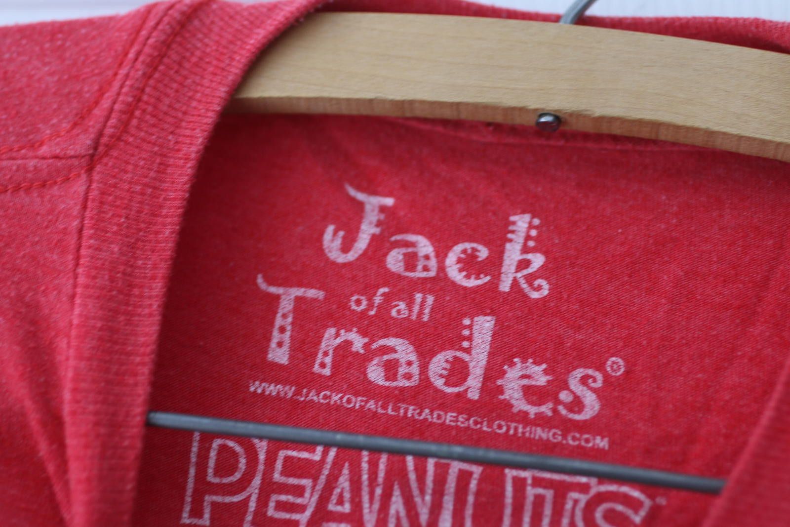 Other Red Snoopy Drink Up Peanuts Tee Small T-Shirt w/ 'Drink Up!' Size ONE SIZE - 5 Thumbnail