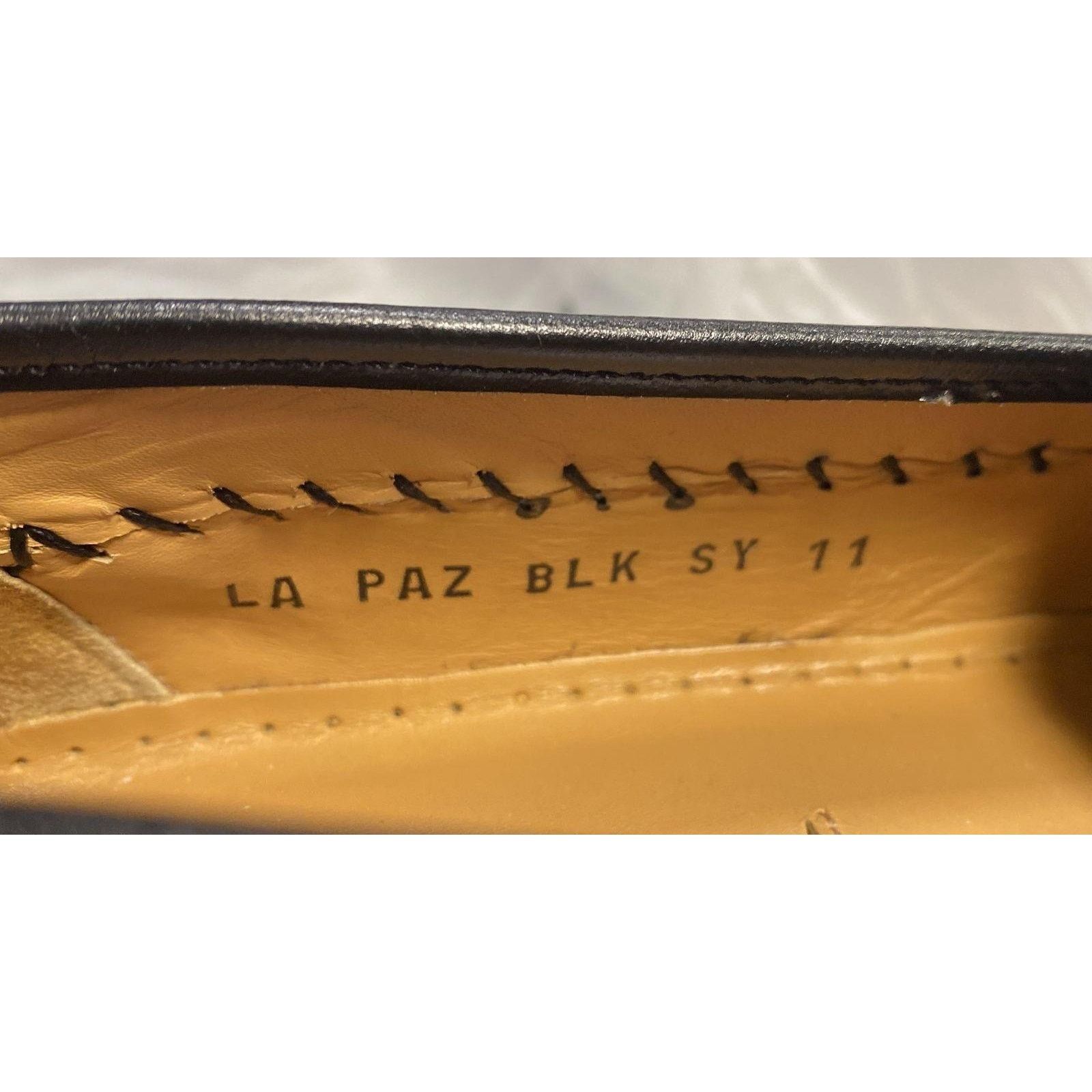 Sandro Moscoloni Sandro Moscoloni La Paz Ostrich Leather Handcrafted Loafers Size US 11 / EU 44 - 4 Thumbnail