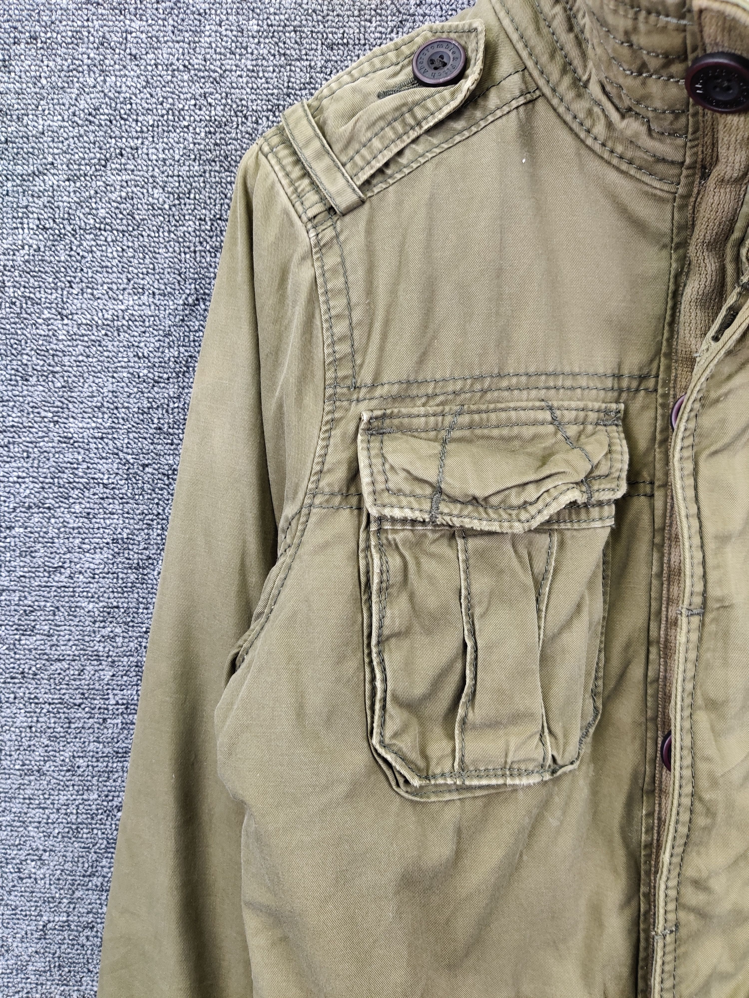 Abercrombie & Fitch Abercrombie & Fitch Sentinel Core Military Jacket Olive Size US S / EU 44-46 / 1 - 6 Thumbnail