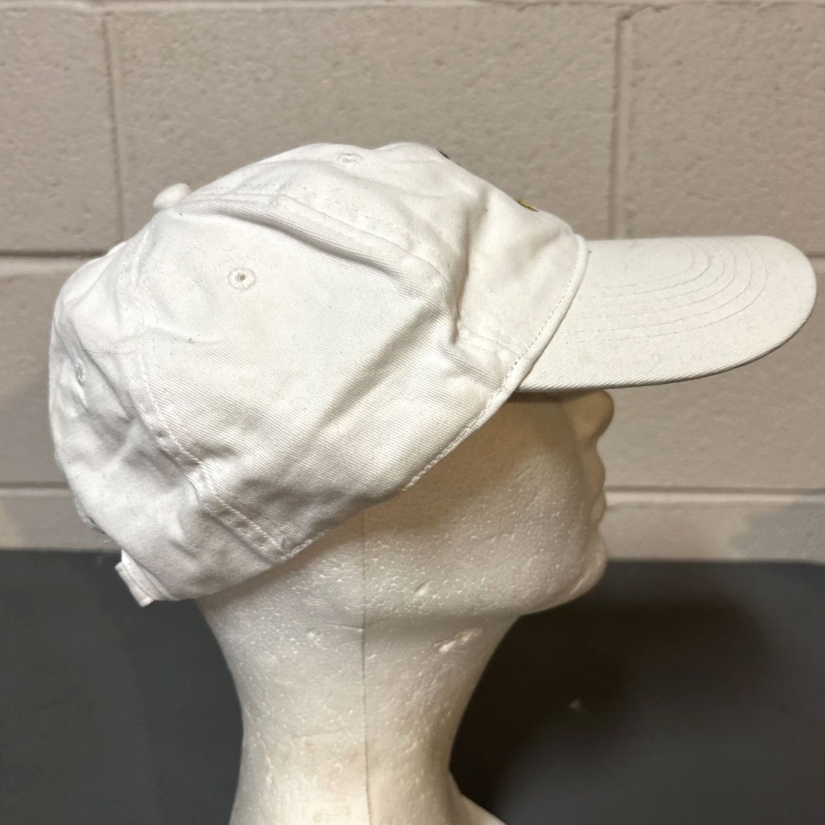 Disney Disney Mickey Mouse Strap Back Dad Hat White Cap Adjustable Adult Teen Small Size ONE SIZE - 4 Thumbnail