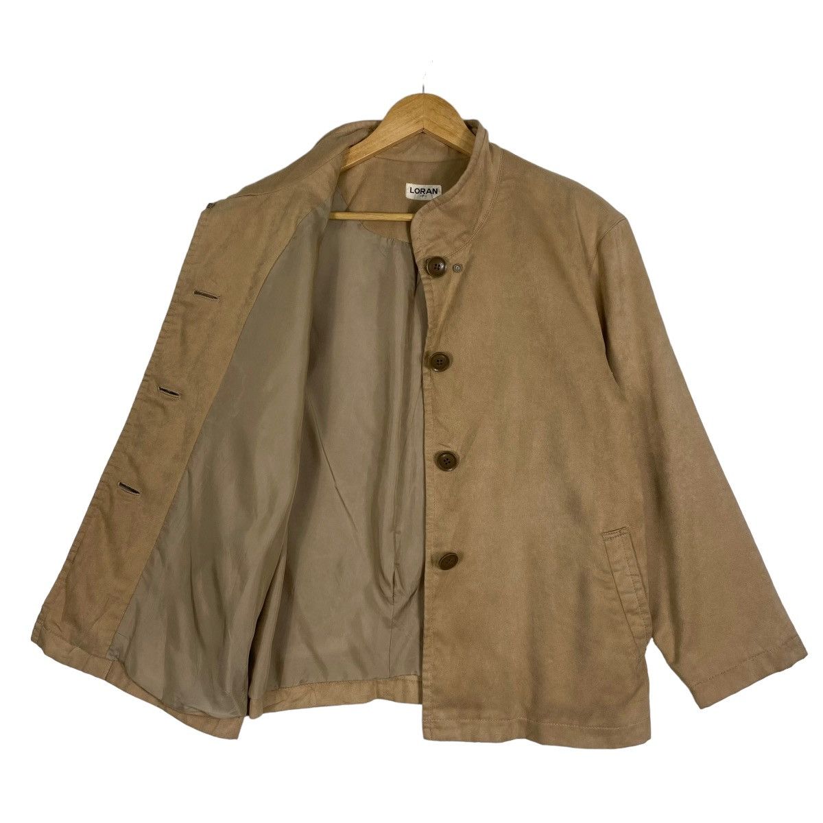 Japanese Brand LORAN HOMME PLUS BUTTON JACKET Size US M / EU 48-50 / 2 - 9 Thumbnail