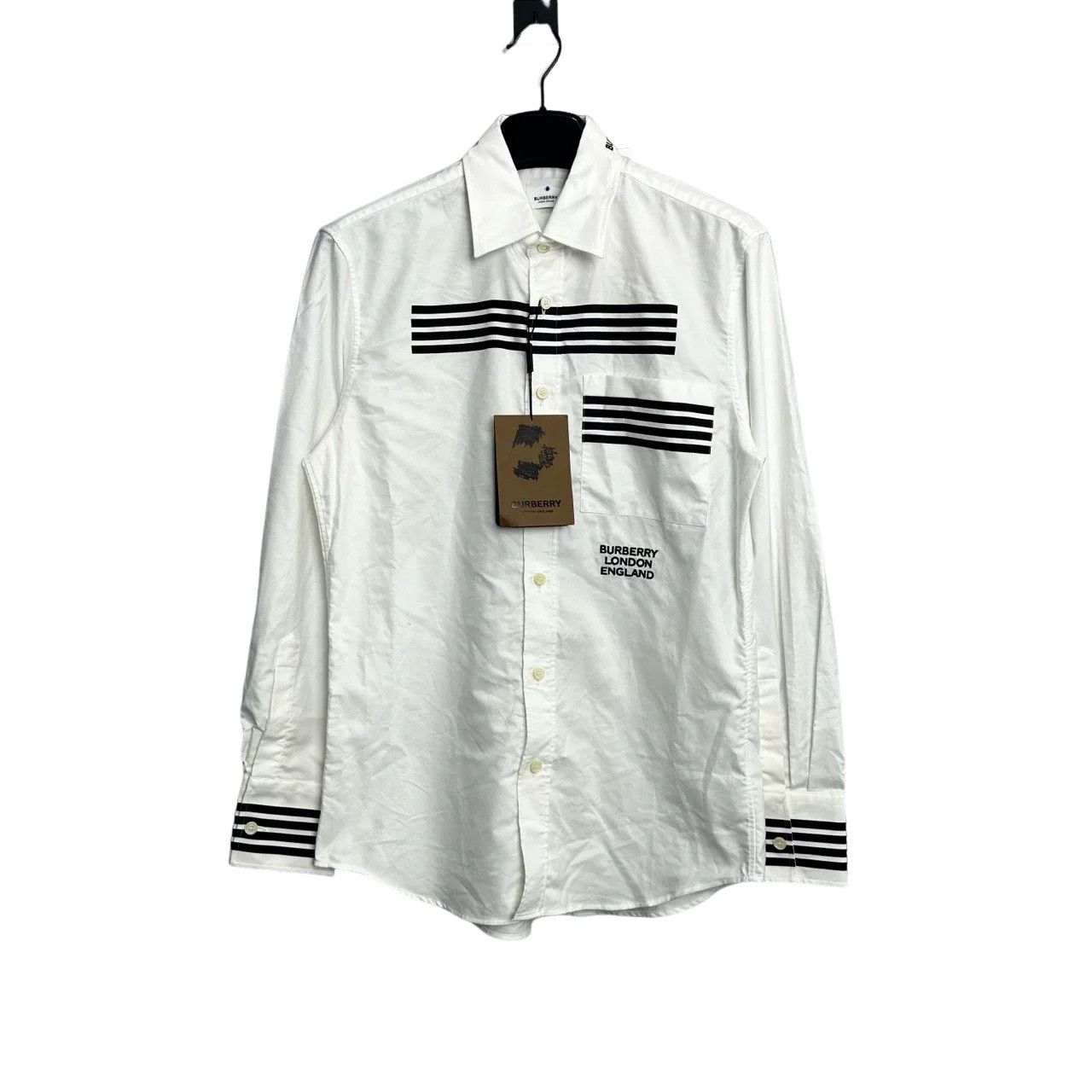 Burberry Burberry Striped Long Sleeve Shirt Size S Size US S / EU 44-46 / 1 - 1 Thumbnail