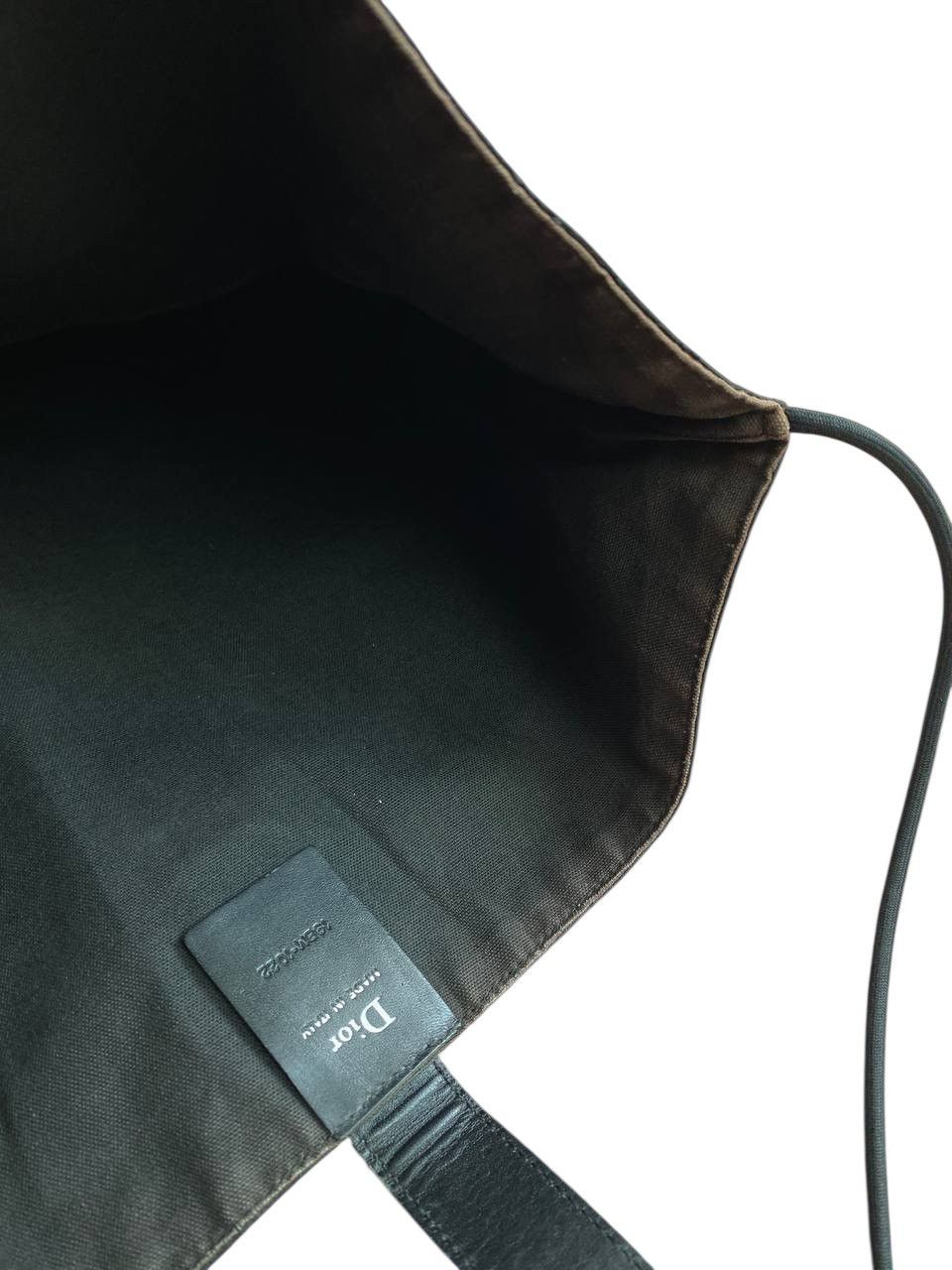 Dior 2000’s Dior Monogram Black Square Shoulder Bag Size ONE SIZE - 8 Thumbnail