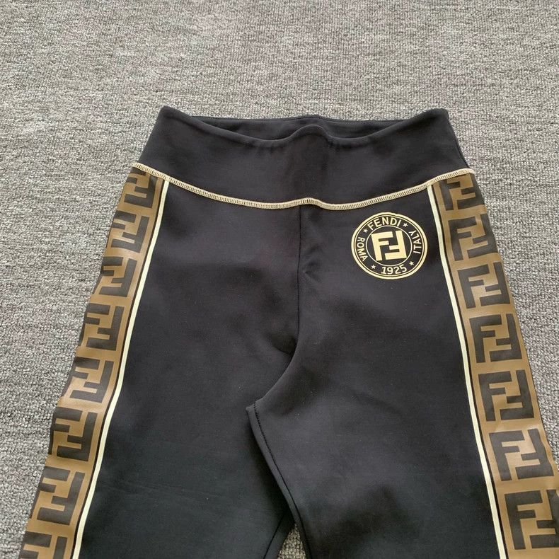 Fendi Fendi Black Side Stripe Casual Pants Size 41" - 7 Thumbnail