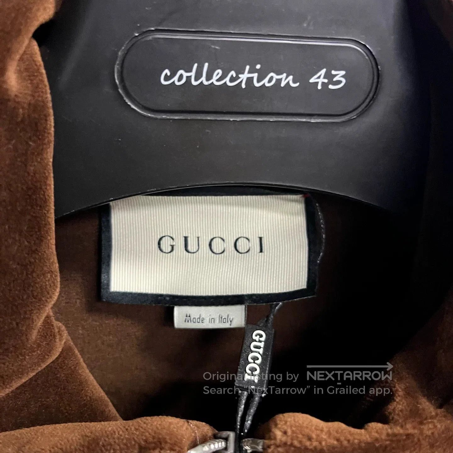 Gucci Gucci Brown Front Zip Logo Colorblock Jacket. Size US L / EU 52-54 / 3 - 3 Thumbnail