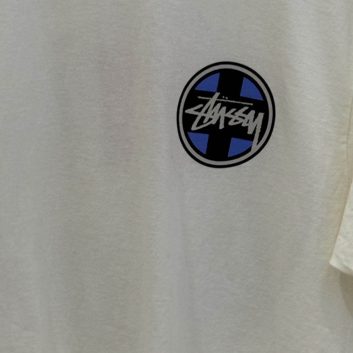 Stussy Stussy Cross Dot Tee Pigment Dyed Size US M / EU 48-50 / 2 - 2 Thumbnail