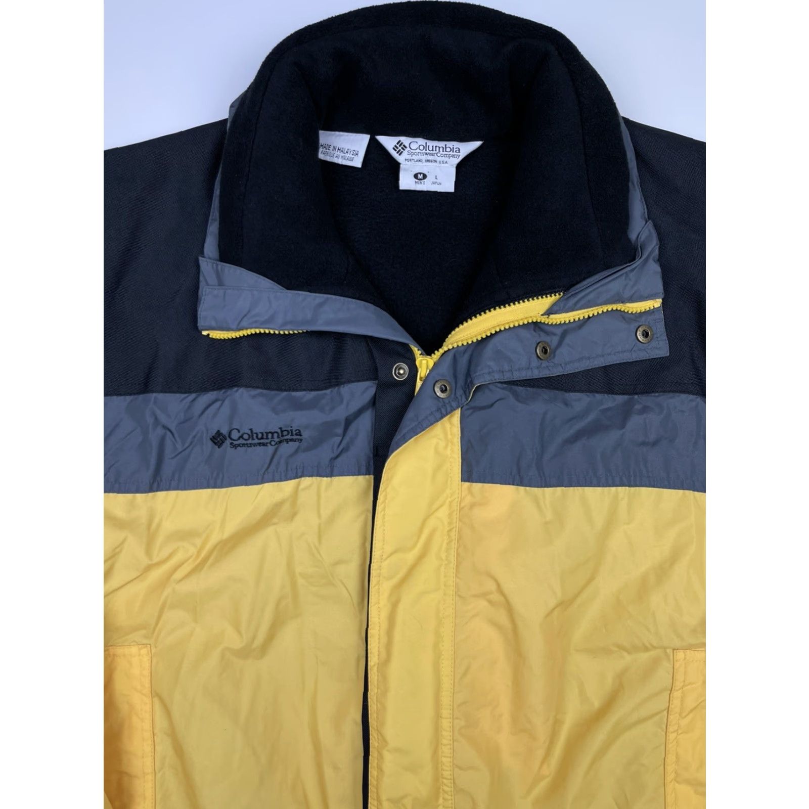 Vintage VINTAGE Columbia Mens Bugaboo Interchange Fleece Lined 3 In 1 Anorak Ski Jacket Sz M Size US M / EU 48-50 / 2 - 2 Thumbnail