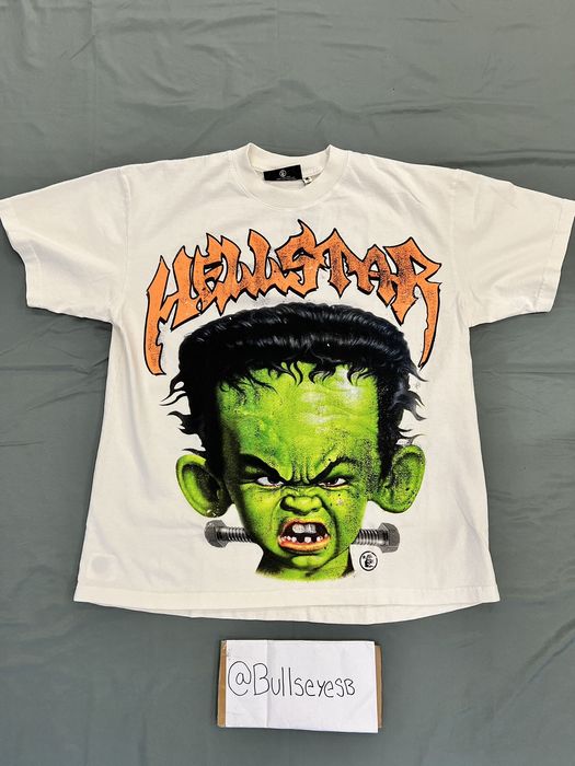 HELLSTAR Hellstar Studios Frankenkid White T-Shirt | Grailed